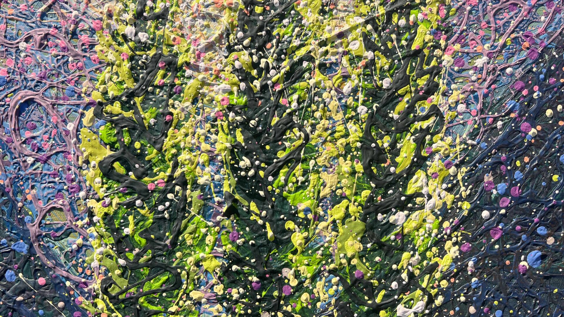 Where Silence Becomes Joy – light frame by Nadin Antoniuk | Buy Original Artwork Online