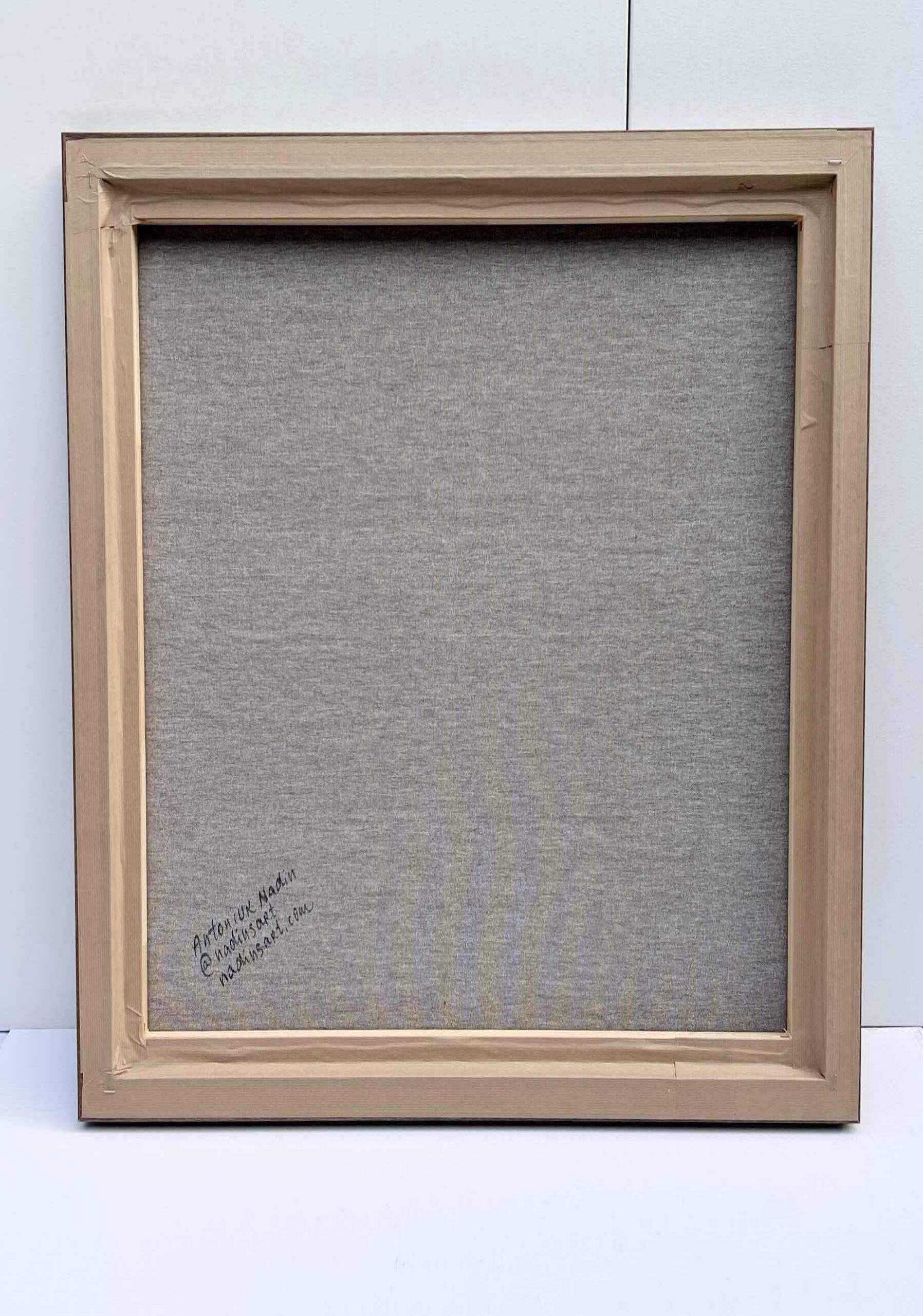 Where Silence Becomes Joy – light frame by Nadin Antoniuk | Buy Original Artwork Online