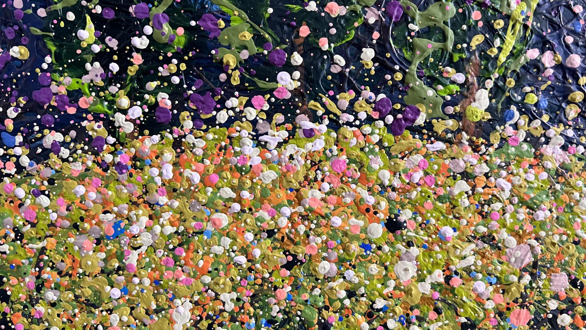 Where Silence Becomes Joy – light frame by Nadin Antoniuk | Buy Original Artwork Online