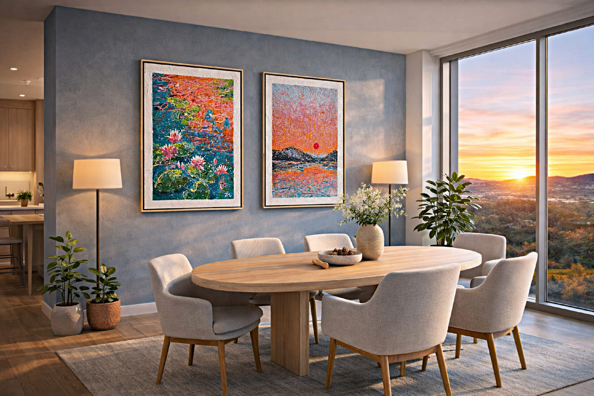 A Letter Written in Light – diptych Art by Nadin Antoniuk | View 11 | Buy Original Artwork Online