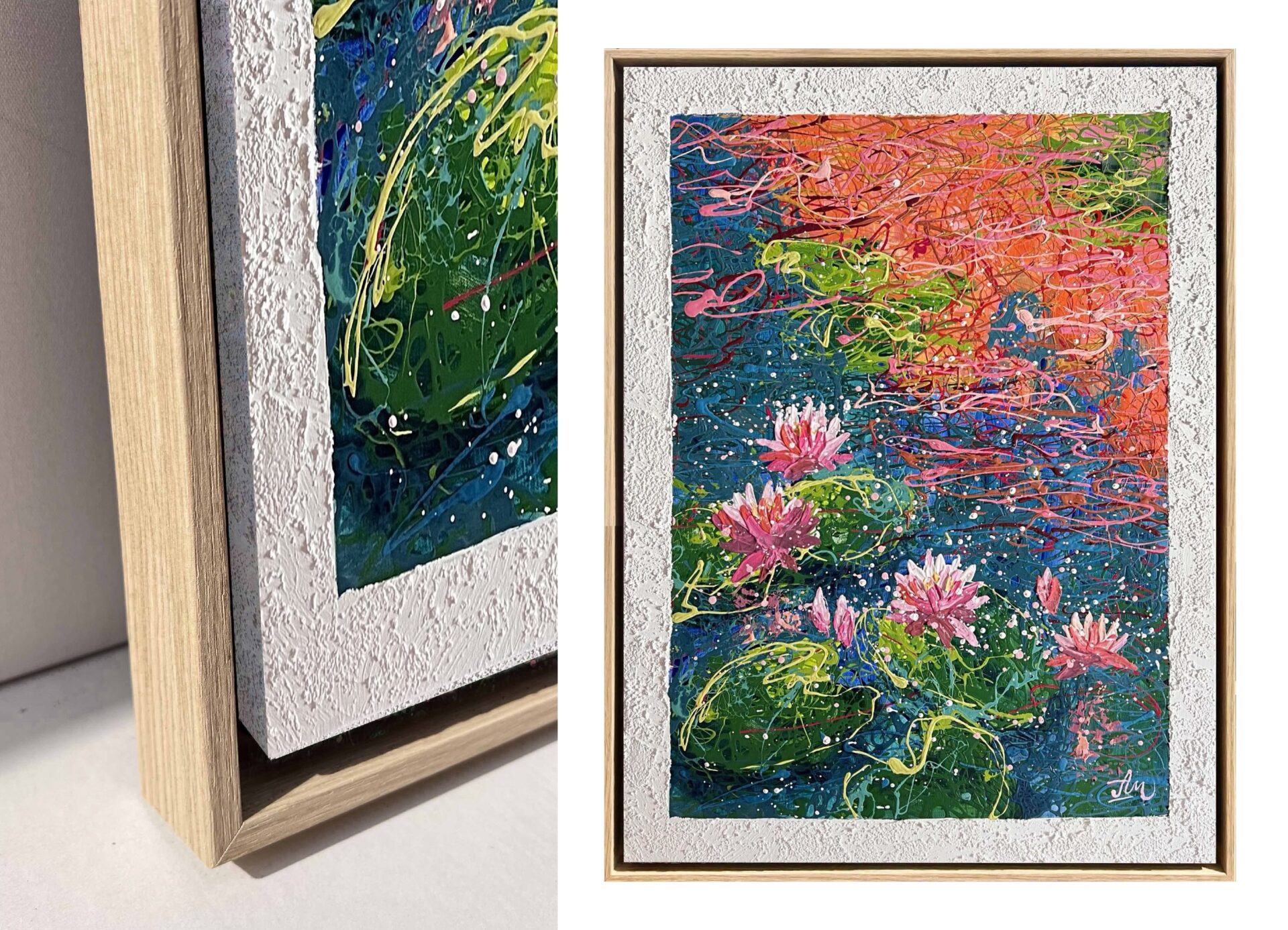 A Letter Written in Light – diptych Art by Nadin Antoniuk | View 20 | Buy Original Artwork Online