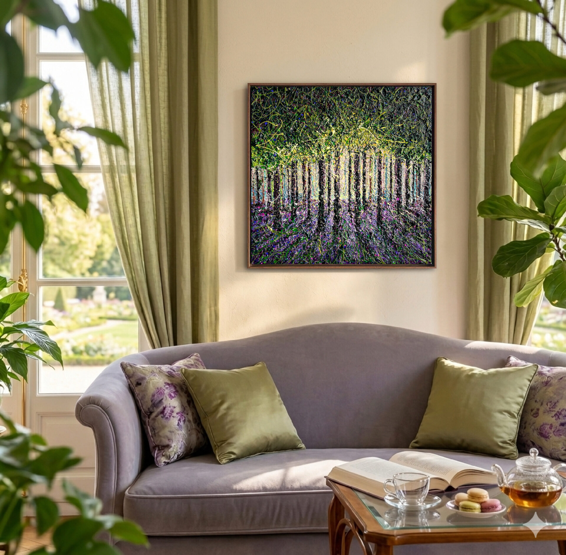 April for Two by Nadin Antoniuk | Buy Original Artwork Online