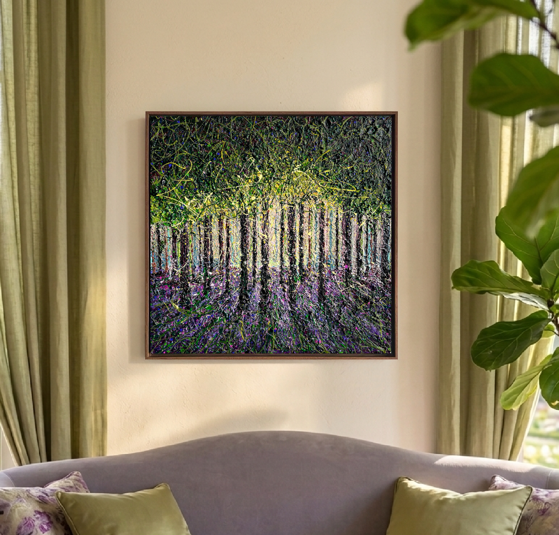 April for Two by Nadin Antoniuk | Buy Original Artwork Online