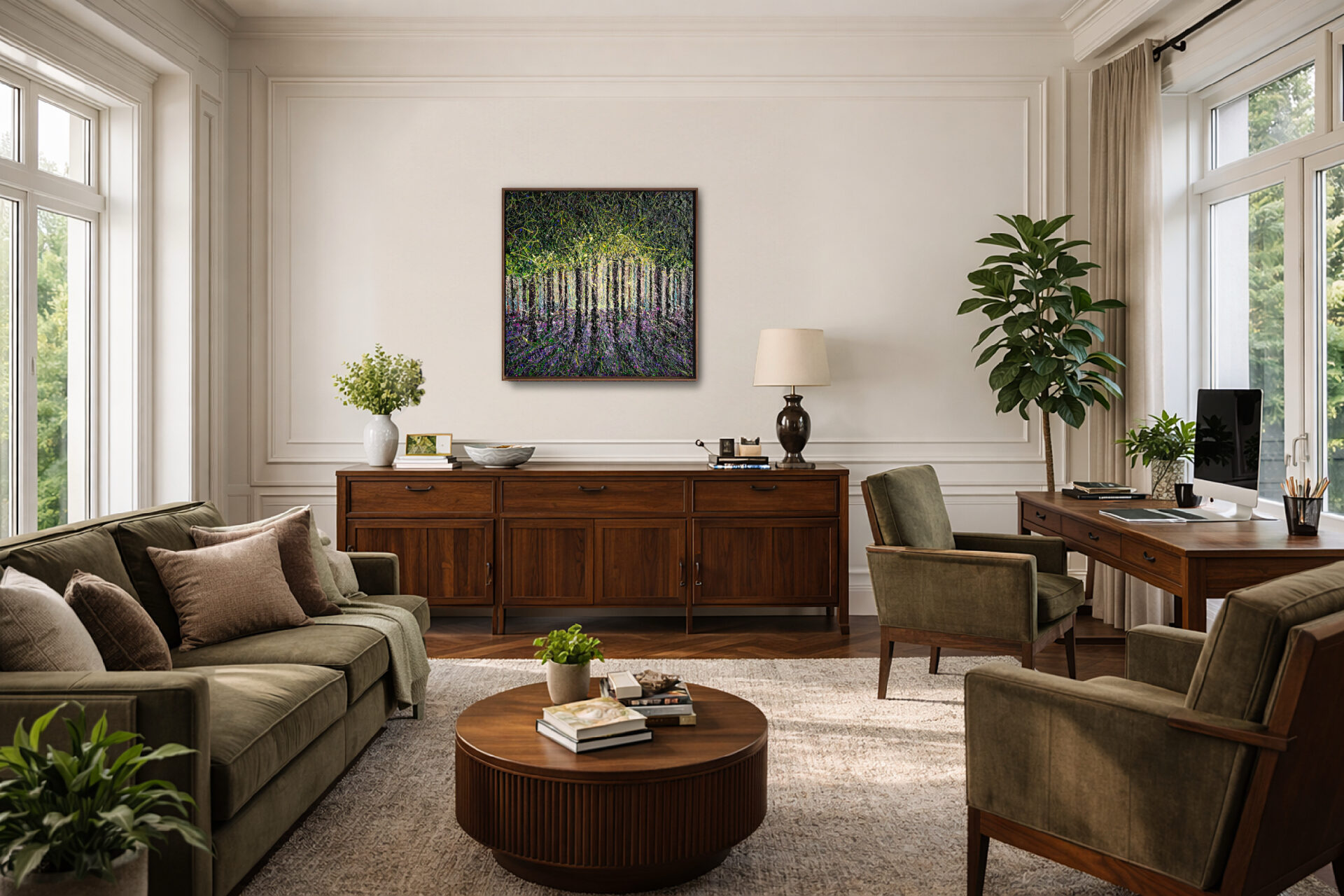 April for Two by Nadin Antoniuk | Buy Original Artwork Online