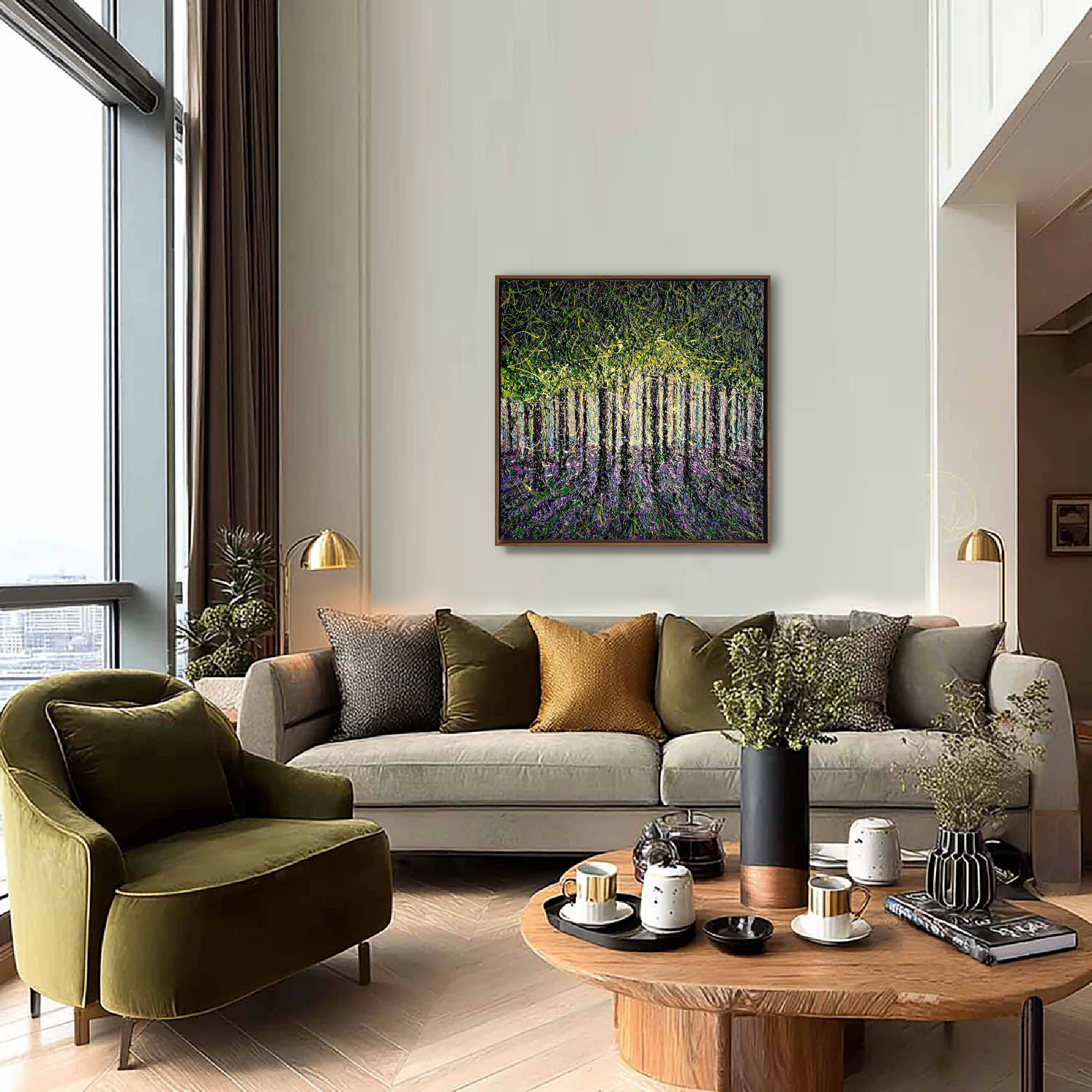 April for Two by Nadin Antoniuk | Buy Original Artwork Online
