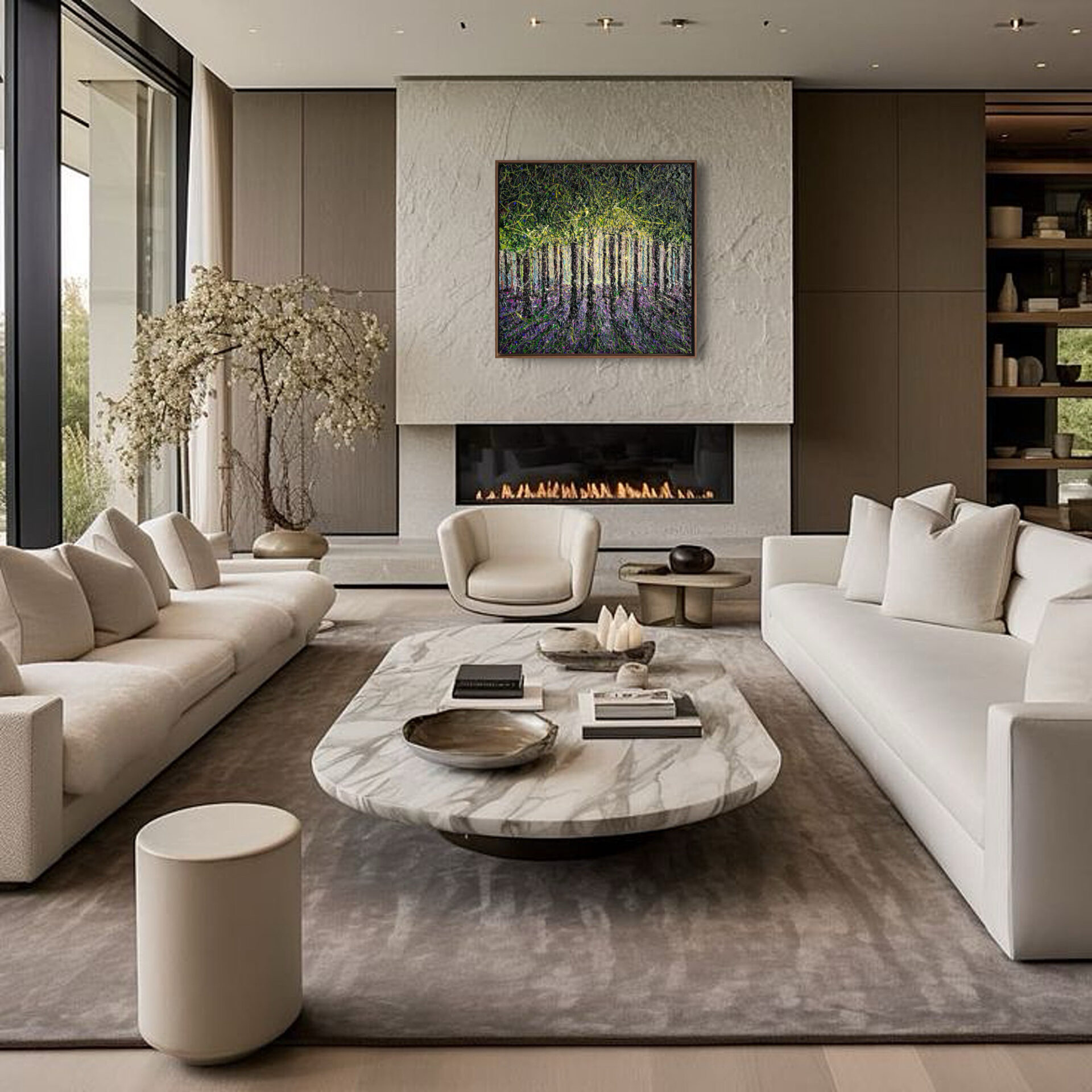 April for Two by Nadin Antoniuk | Buy Original Artwork Online