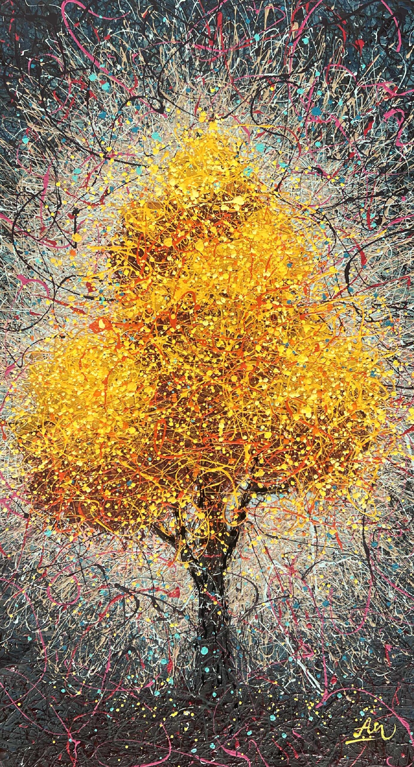Sun tree by Nadin Antoniuk | Buy Original Artwork Online