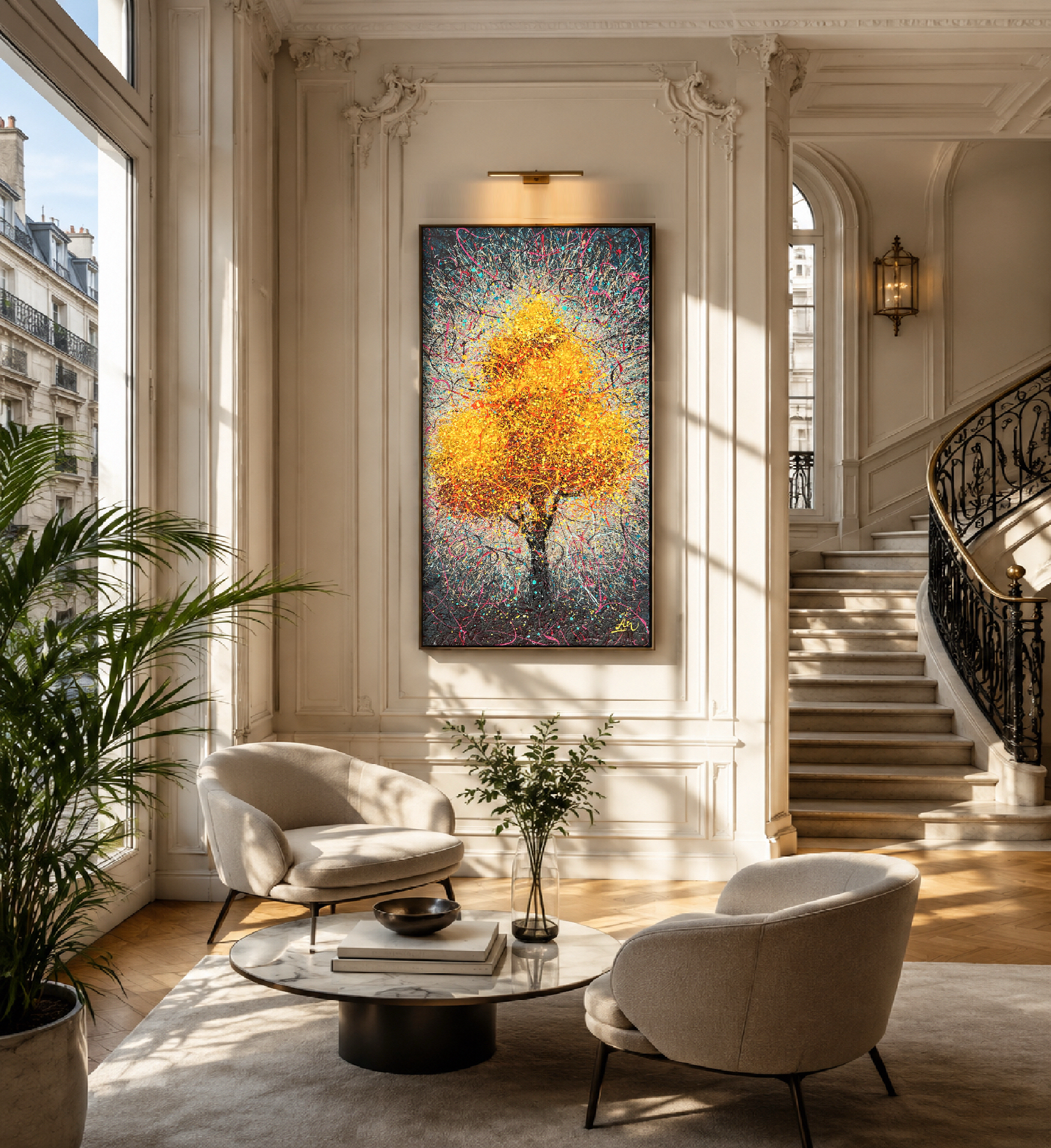 Sun tree by Nadin Antoniuk | Buy Original Artwork Online