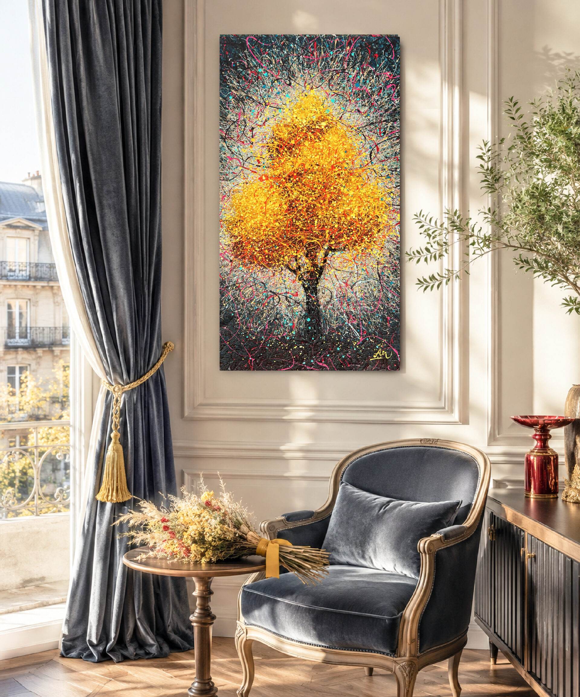 Sun tree by Nadin Antoniuk | Buy Original Artwork Online