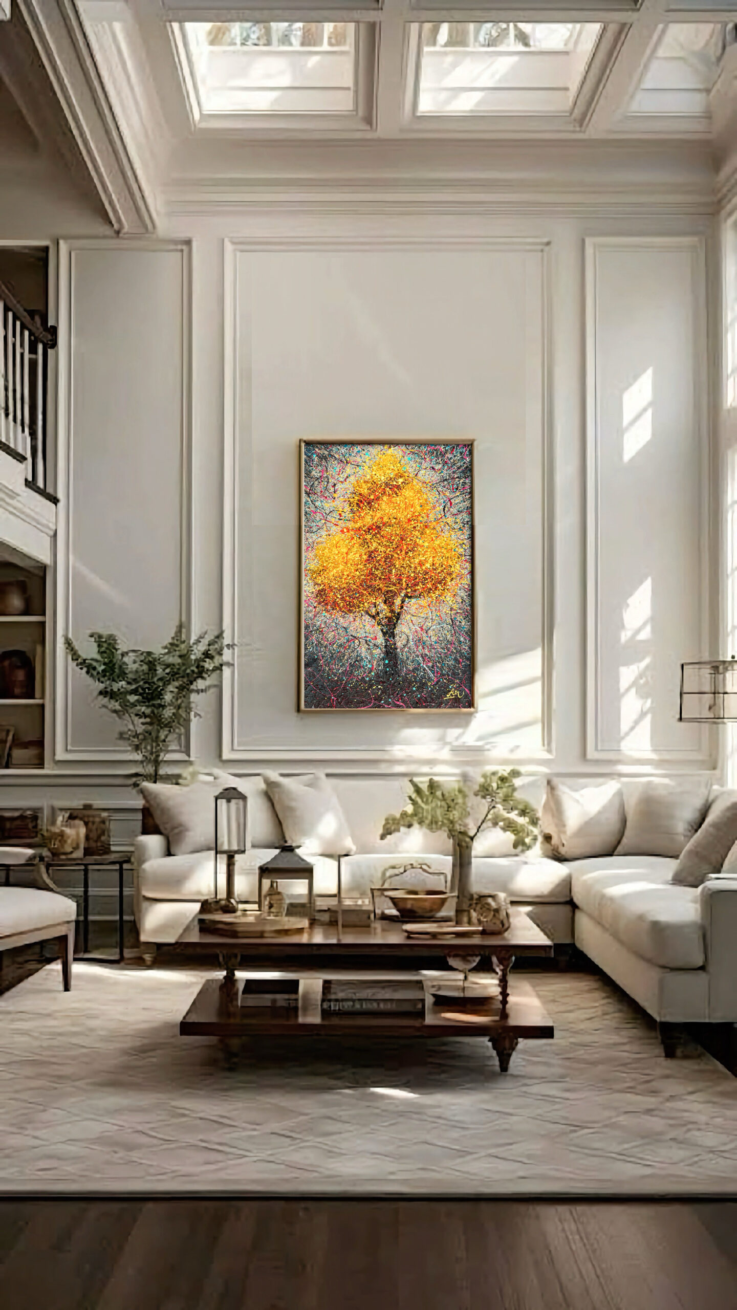 Sun tree by Nadin Antoniuk | Buy Original Artwork Online