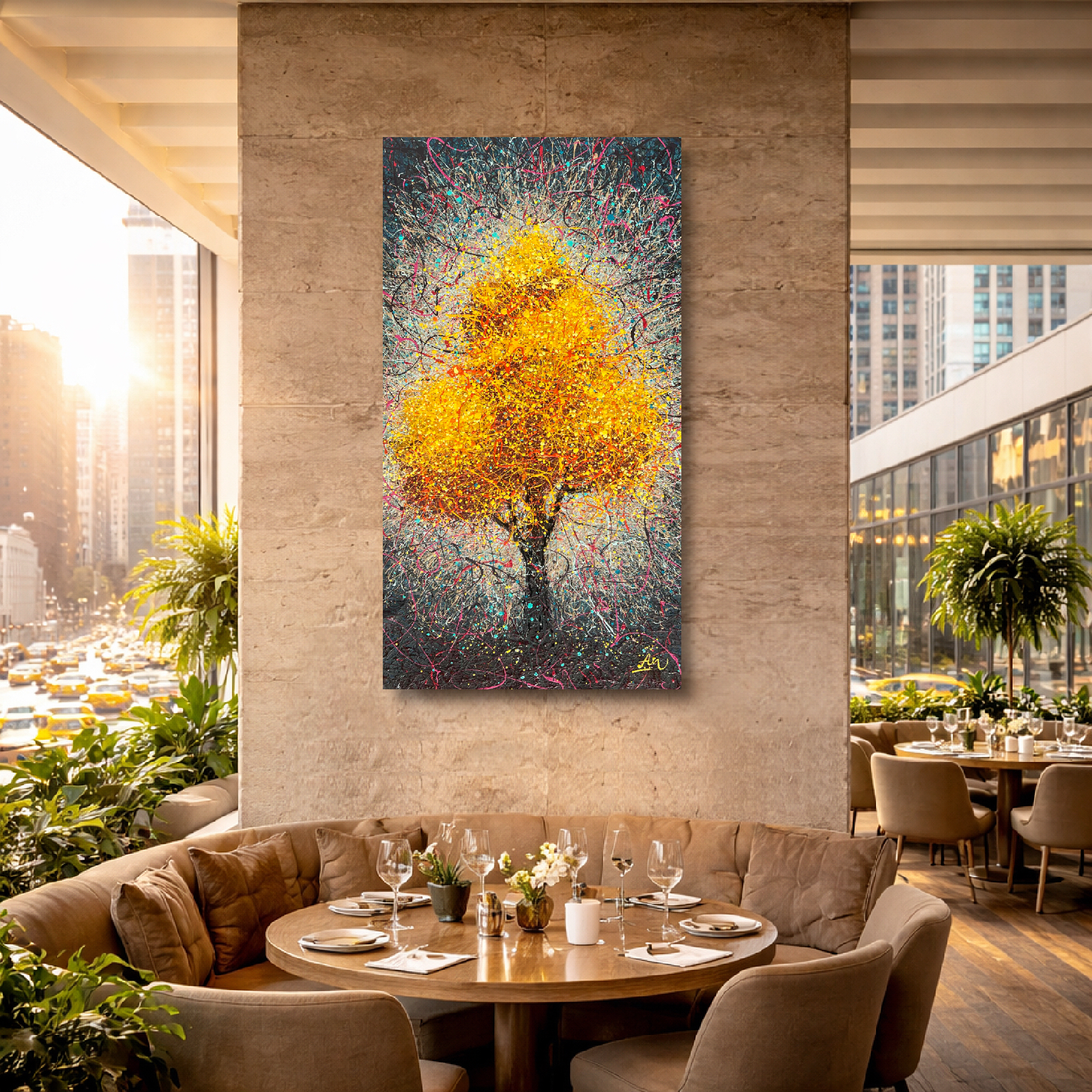 Sun tree by Nadin Antoniuk | Buy Original Artwork Online