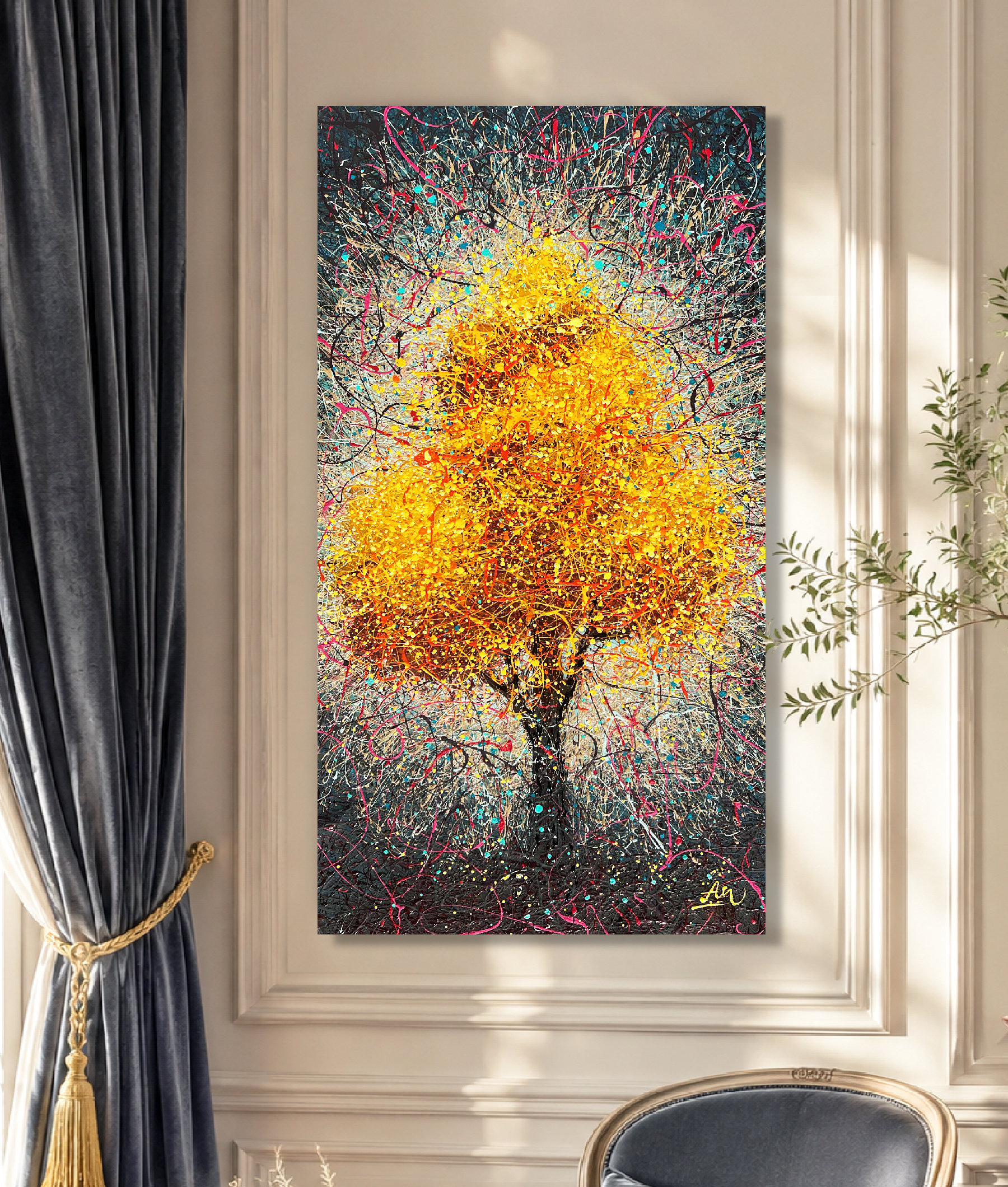 Sun tree by Nadin Antoniuk | Buy Original Artwork Online