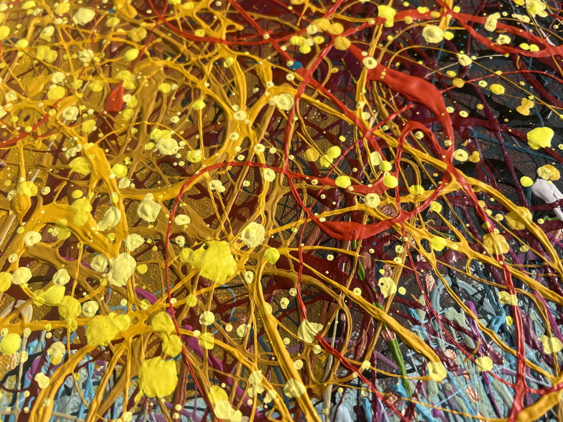 Sparks of Serendipitous Joy by Nadin Antoniuk | View 1 | Buy Original Artwork Online
