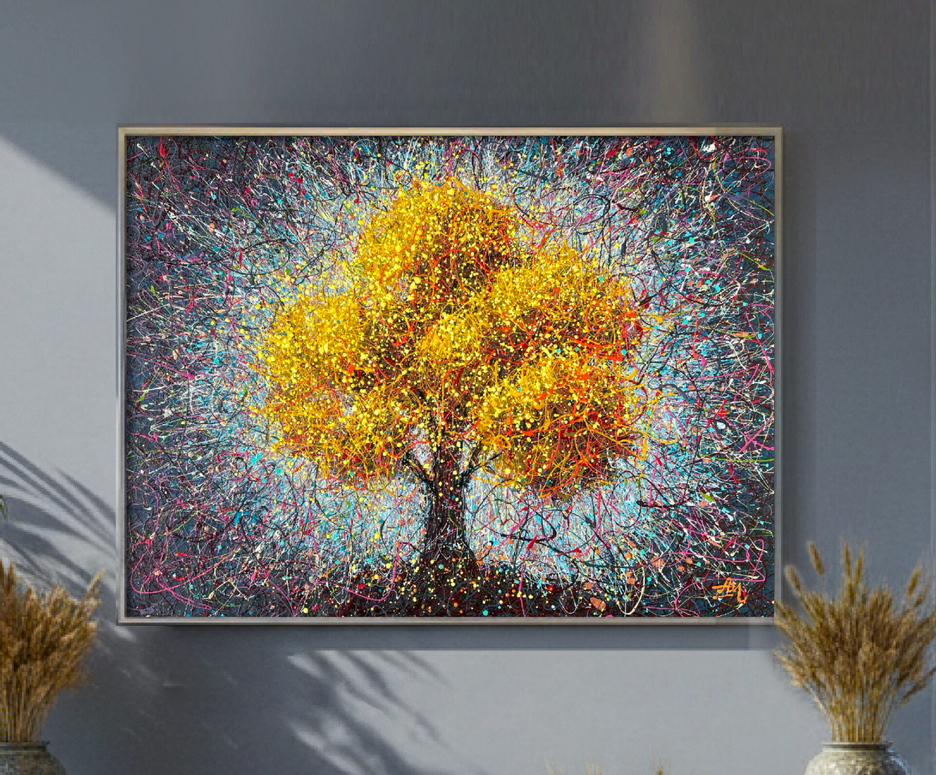 Sparks of Serendipitous Joy by Nadin Antoniuk | View 4 | Buy Original Artwork Online