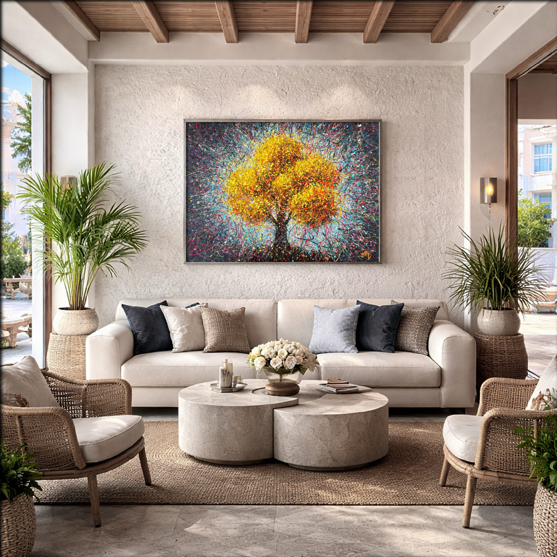 Sparks of Serendipitous Joy by Nadin Antoniuk | View 8 | Buy Original Artwork Online