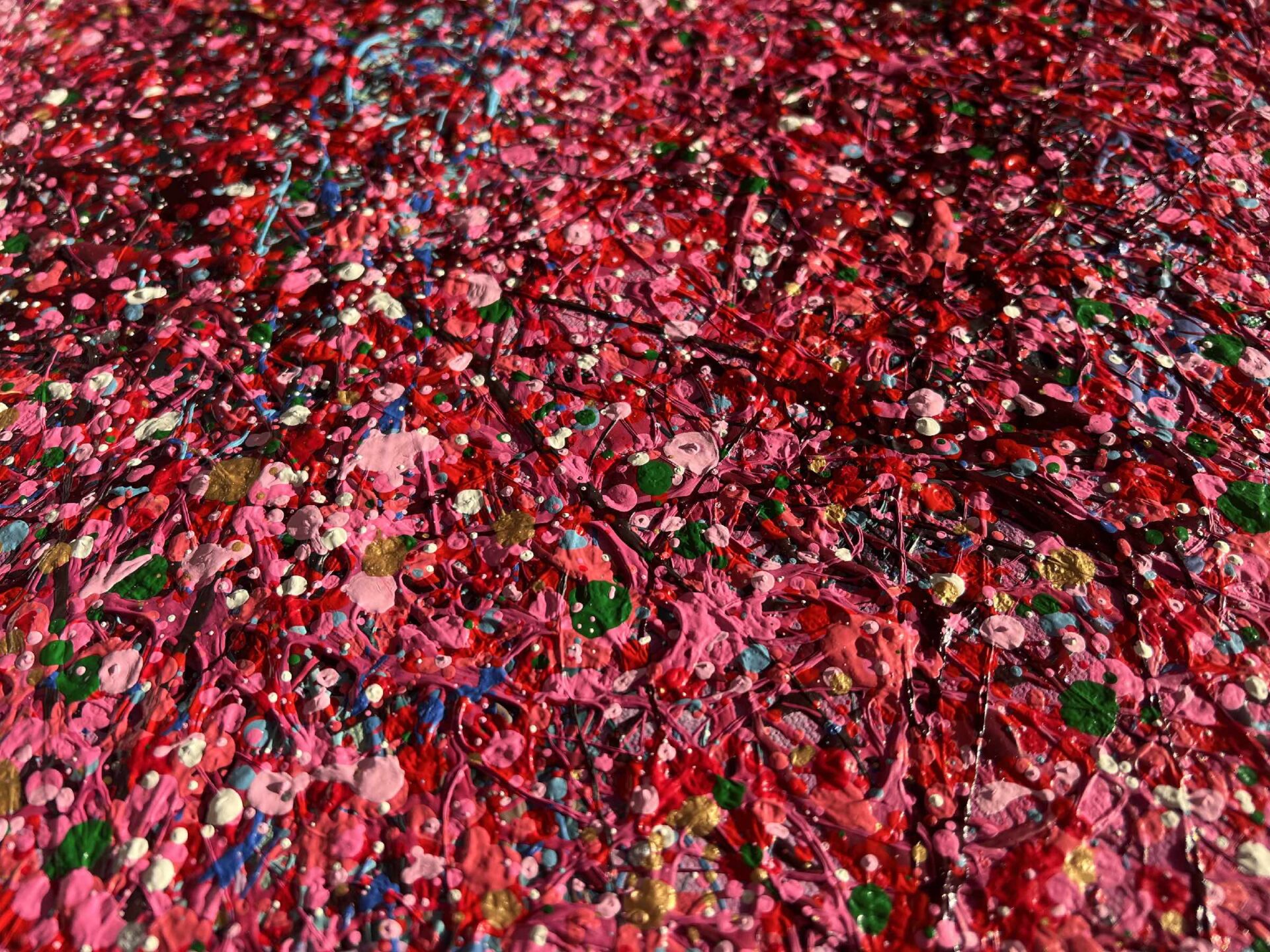Happiness Scattered Along the Path by Nadin Antoniuk | Buy Original Artwork Online