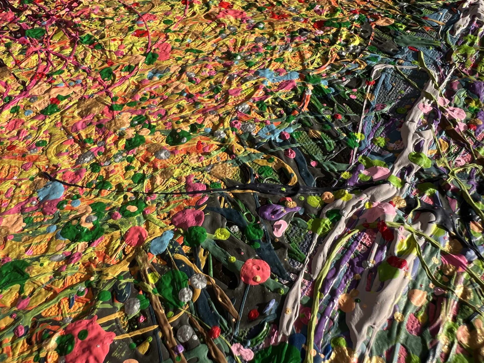 Happiness Scattered Along the Path by Nadin Antoniuk | Buy Original Artwork Online