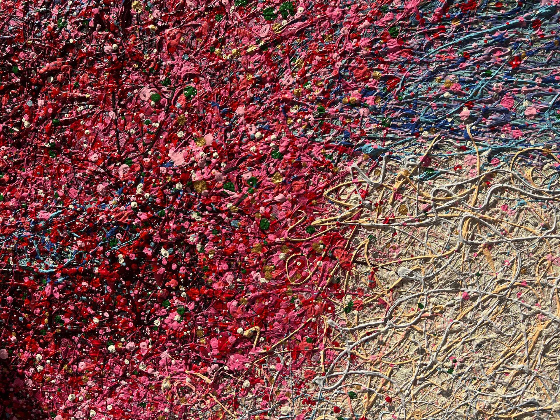 Happiness Scattered Along the Path by Nadin Antoniuk | Buy Original Artwork Online