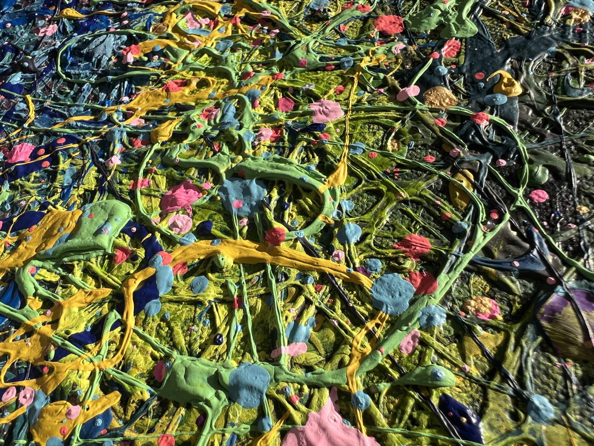 Happiness Scattered Along the Path by Nadin Antoniuk | Buy Original Artwork Online