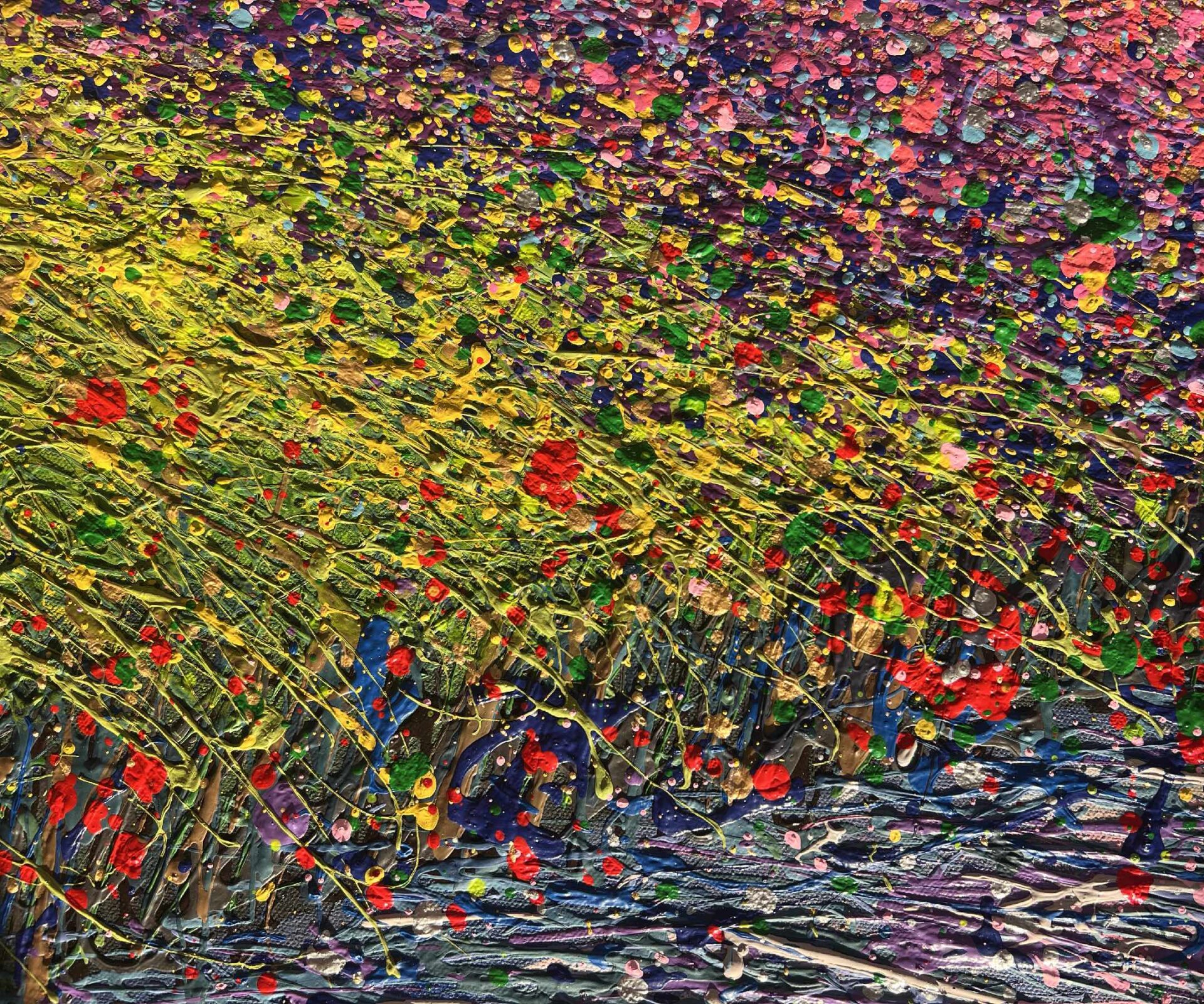 Happiness Scattered Along the Path by Nadin Antoniuk | Buy Original Artwork Online