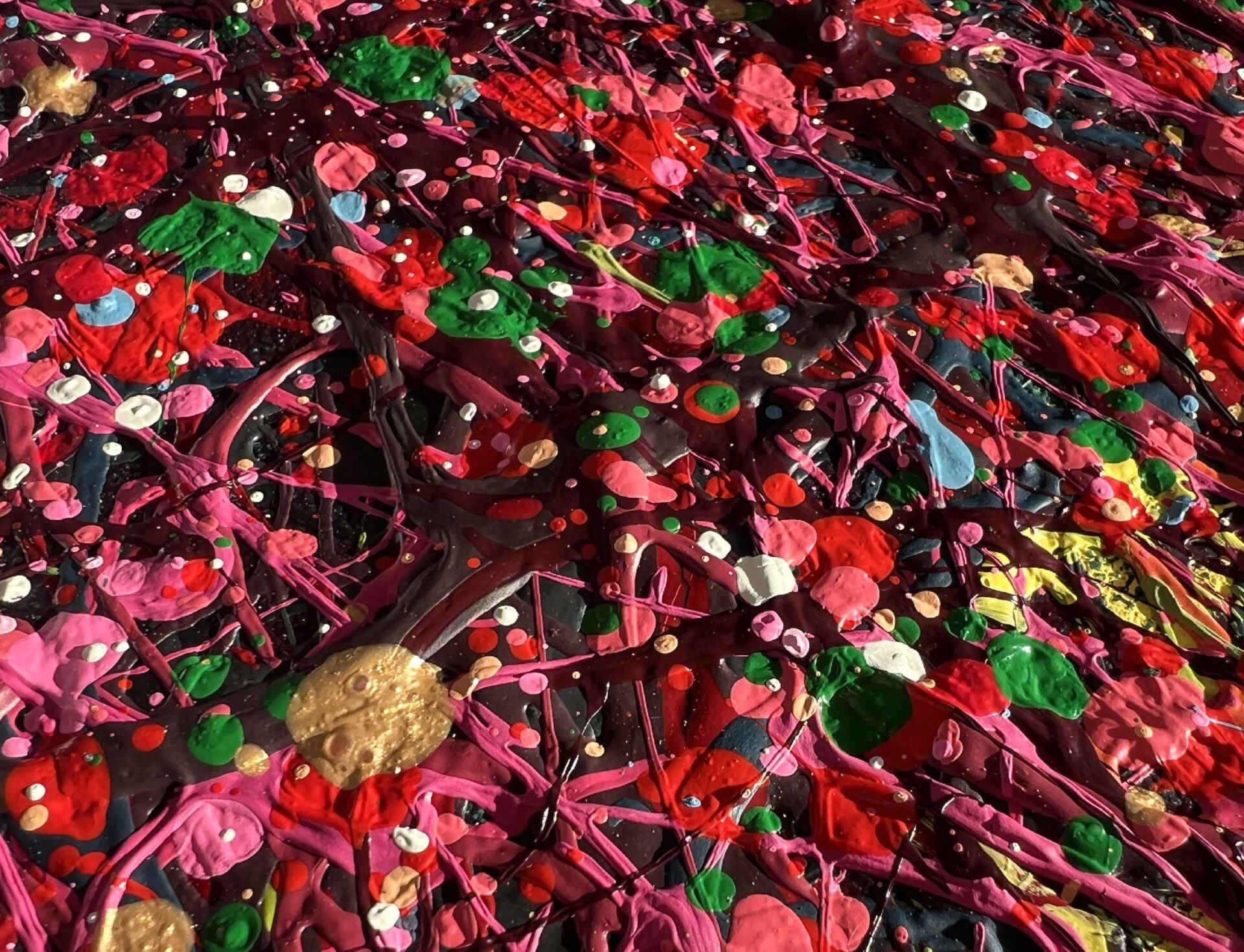 Happiness Scattered Along the Path by Nadin Antoniuk | Buy Original Artwork Online