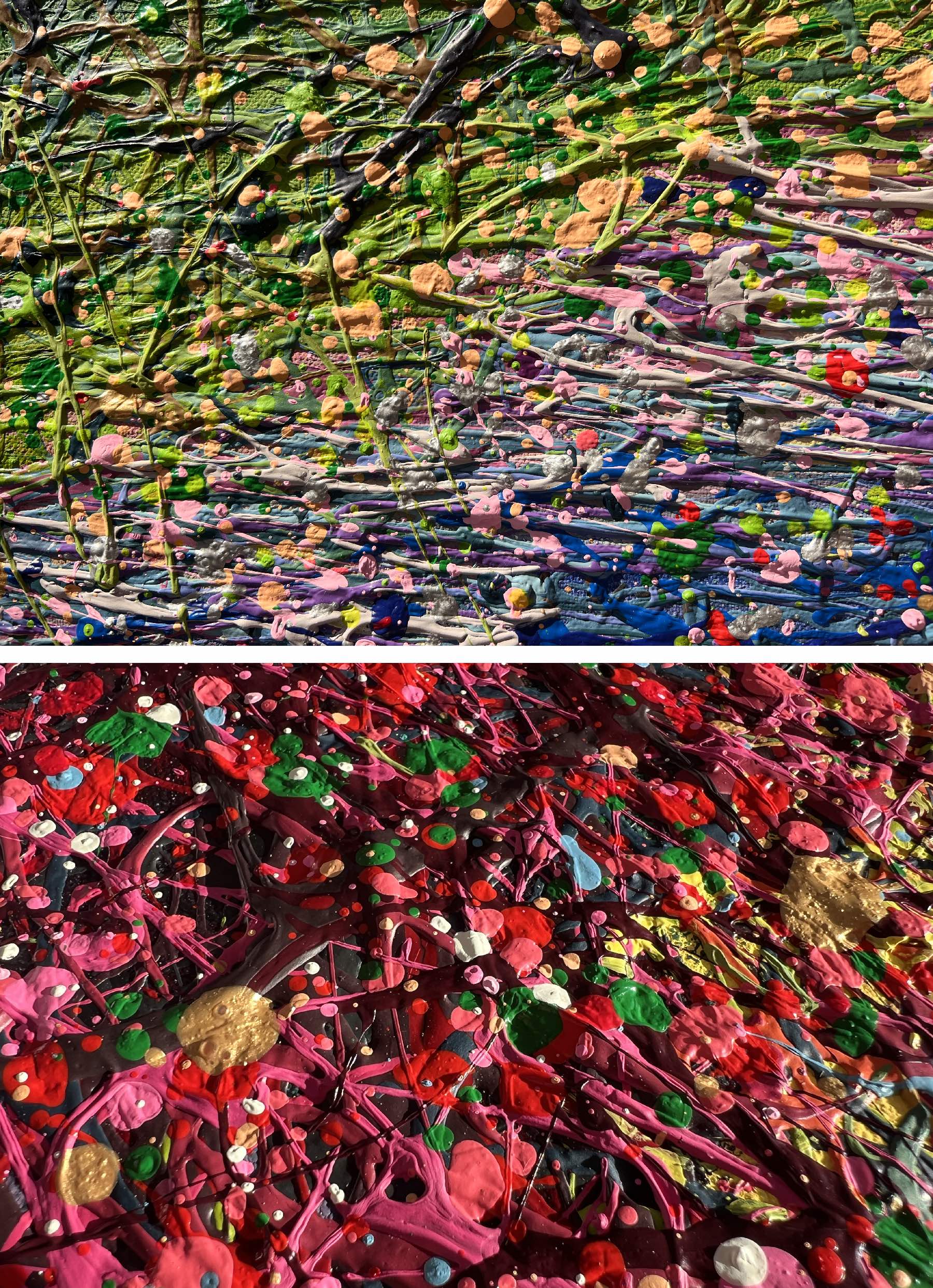 Happiness Scattered Along the Path by Nadin Antoniuk | Buy Original Artwork Online