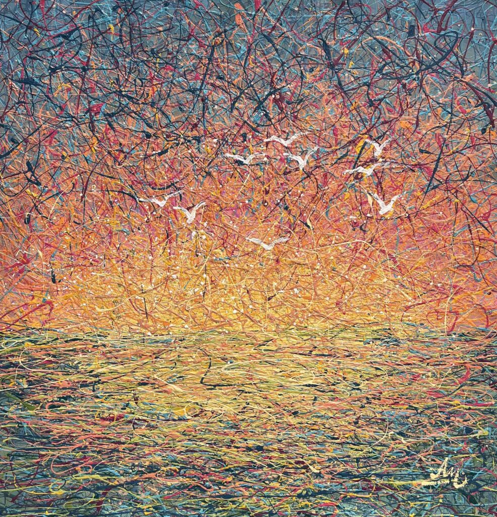 Moments Between Breaths by Nadin Antoniuk | Buy Original Artwork Online