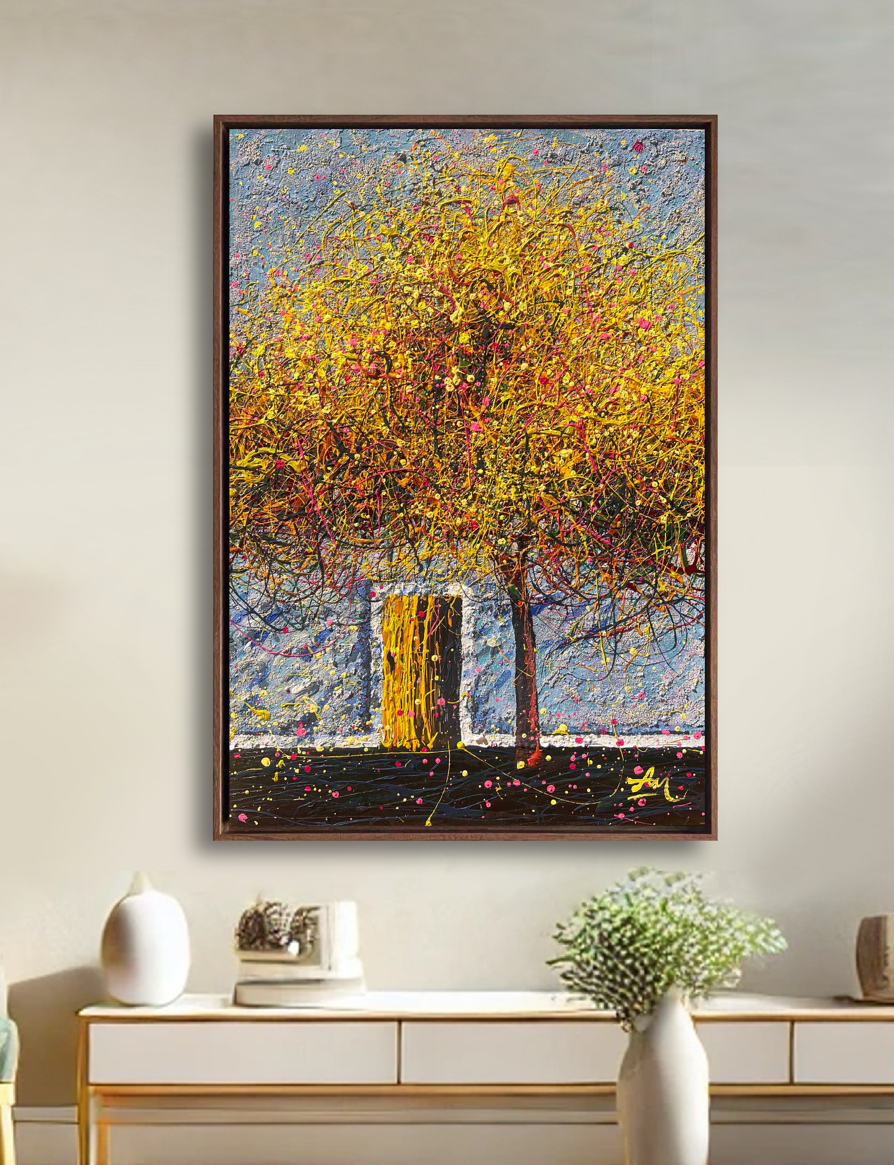 Under the Golden Canopy by Nadin Antoniuk | View 20 | Buy Original Artwork Online