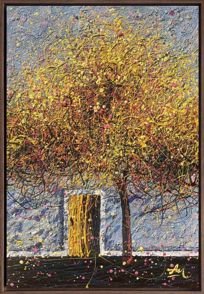 Under the Golden Canopy by Nadin Antoniuk | Buy Original Artwork Online