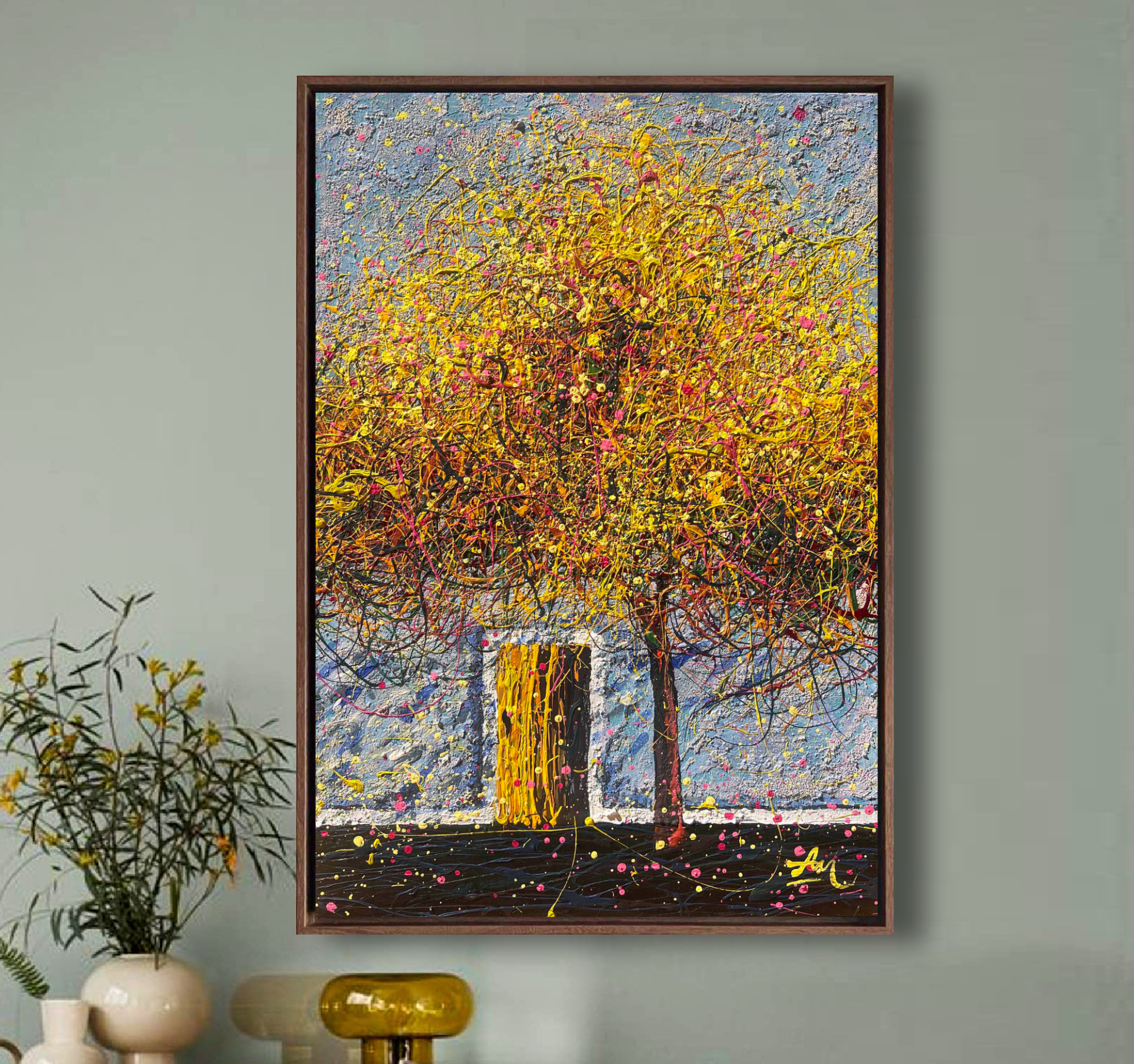 Under the Golden Canopy by Nadin Antoniuk | View 14 | Buy Original Artwork Online