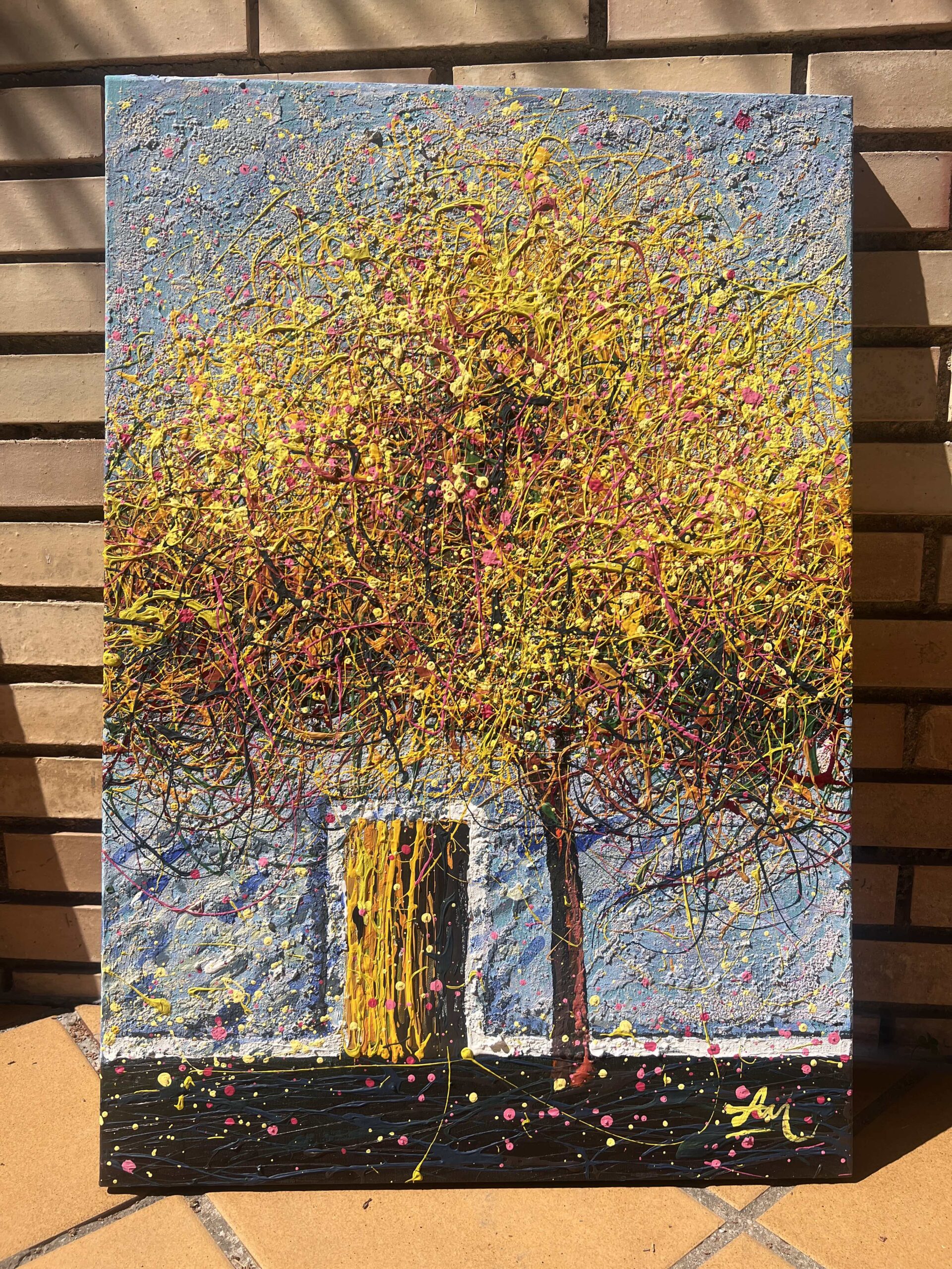 Under the Golden Canopy by Nadin Antoniuk | View 10 | Buy Original Artwork Online