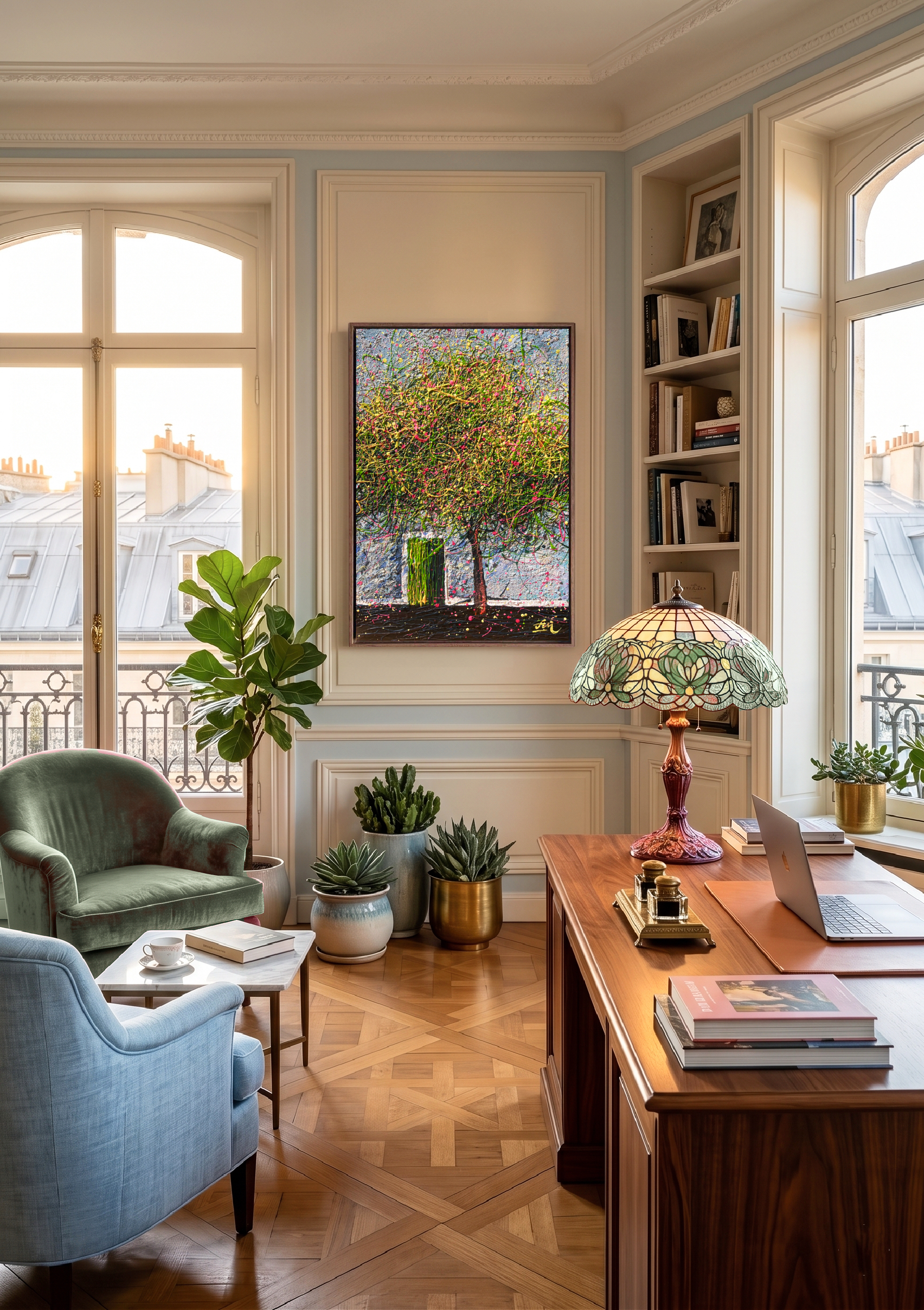 Under the Olive Canopy by Nadin Antoniuk | View 8 | Buy Original Artwork Online
