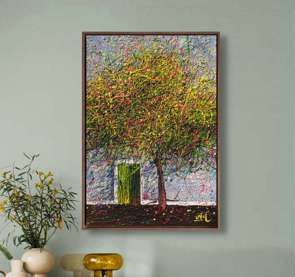 Under the Olive Canopy by Nadin Antoniuk | Buy Original Artwork Online