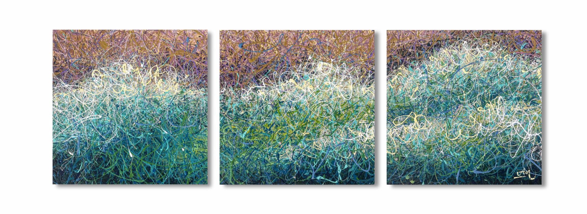 Azure Symphony by Nadin Antoniuk | View 15 | Buy Original Artwork Online