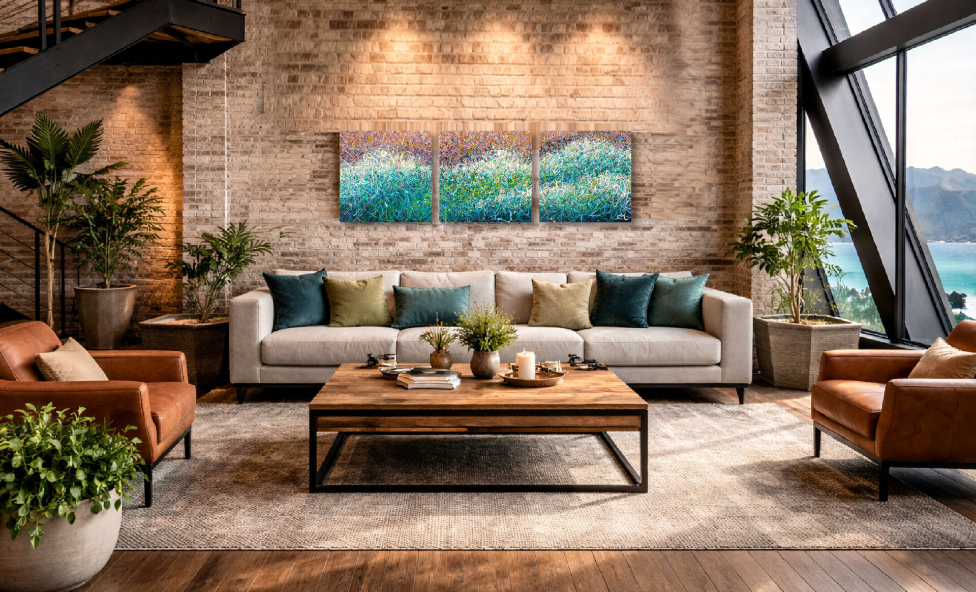 Azure Symphony by Nadin Antoniuk | View 20 | Buy Original Artwork Online
