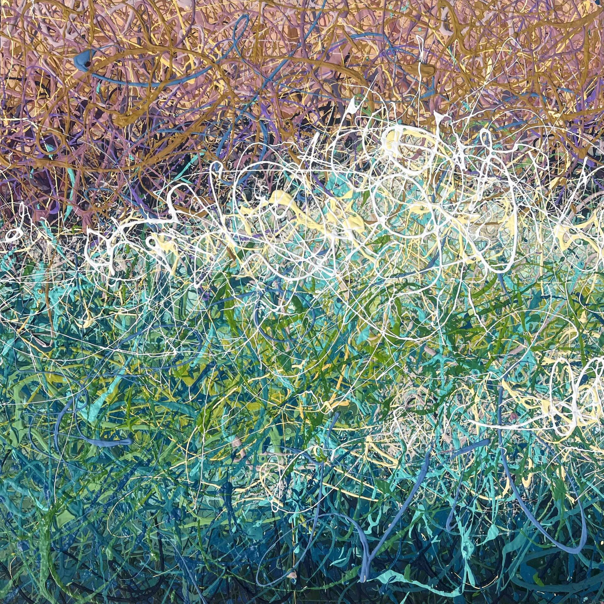 Azure Symphony by Nadin Antoniuk | View 7 | Buy Original Artwork Online