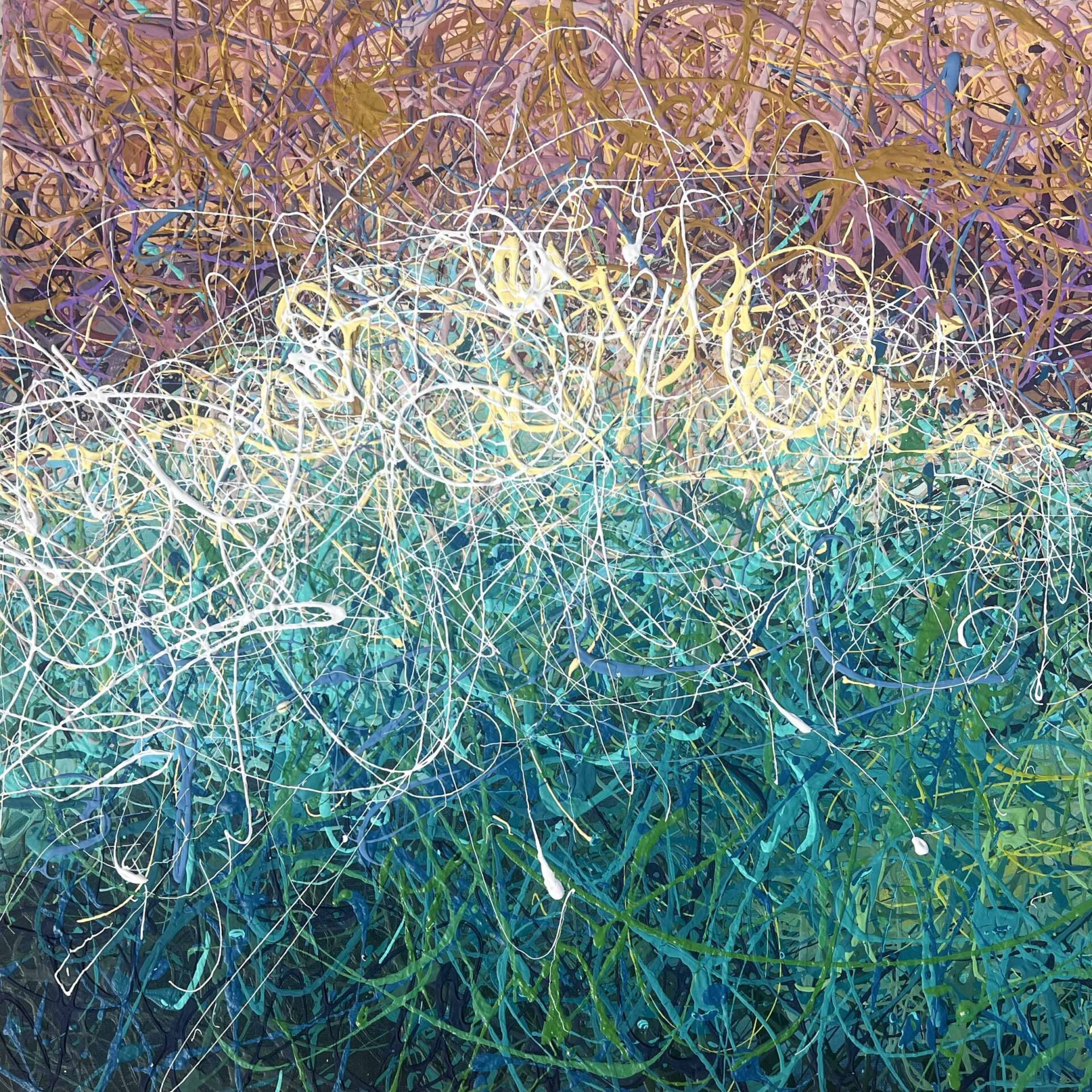 Azure Symphony by Nadin Antoniuk | View 9 | Buy Original Artwork Online
