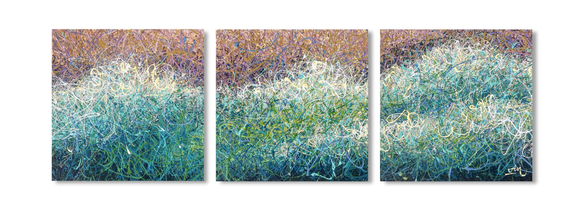 Azure Symphony by Nadin Antoniuk | View 21 | Buy Original Artwork Online