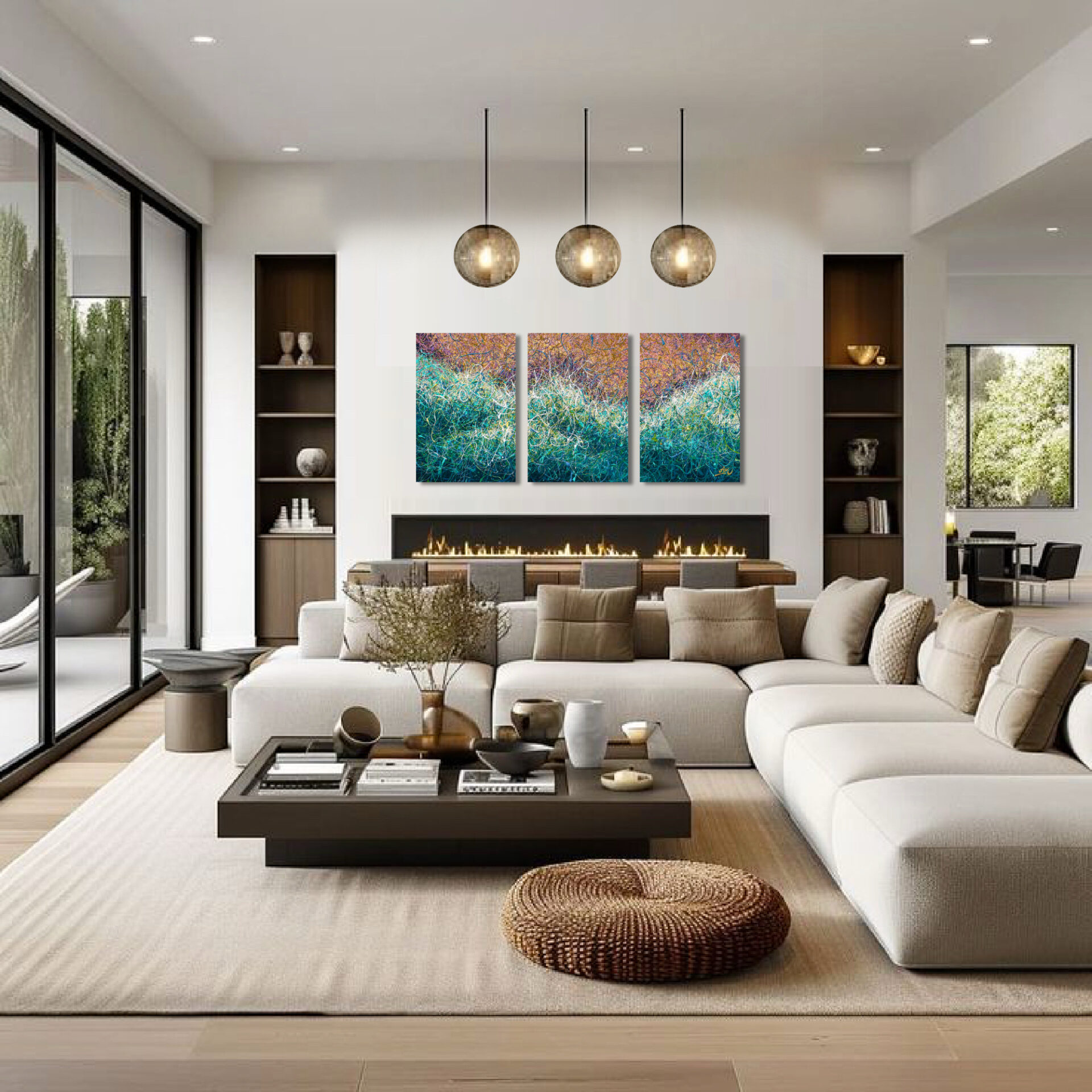 The Ocean’s Embrace by Nadin Antoniuk | Buy Original Artwork Online