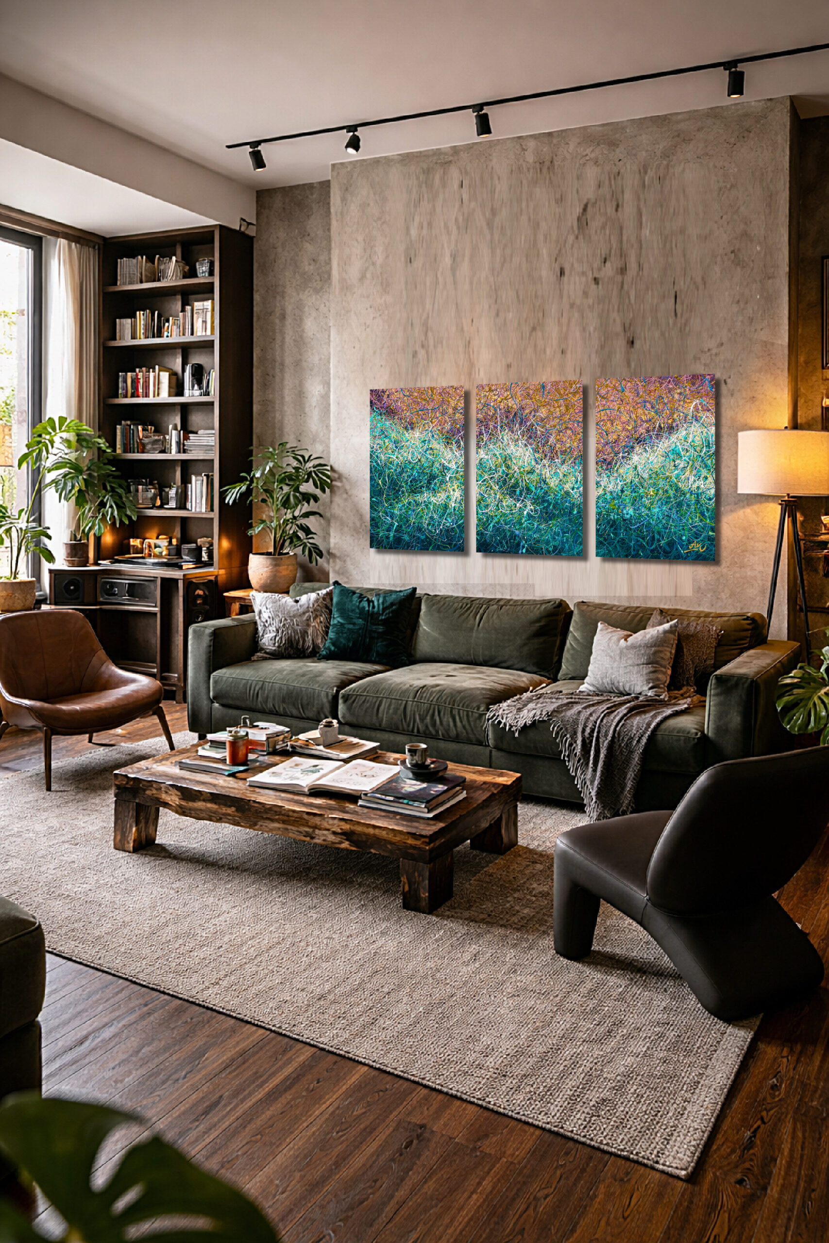 The Ocean’s Embrace by Nadin Antoniuk | Buy Original Artwork Online