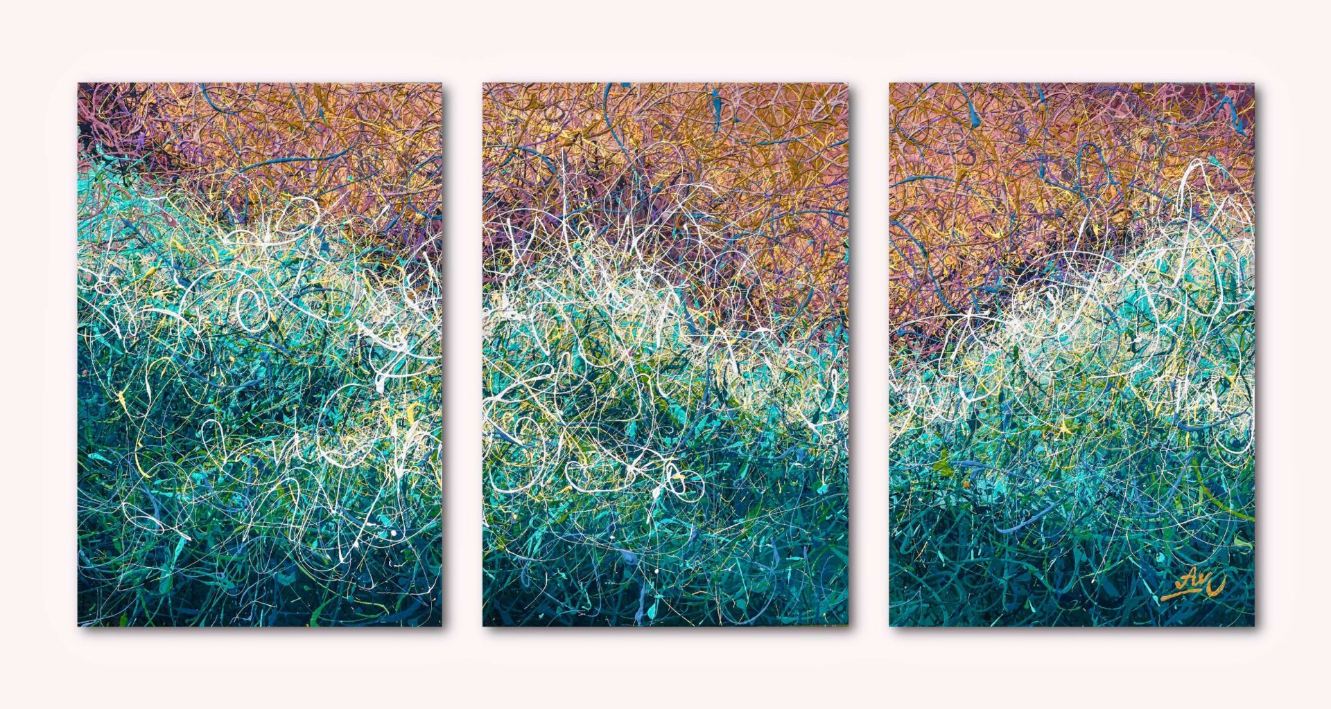 The Ocean’s Embrace by Nadin Antoniuk | Buy Original Artwork Online