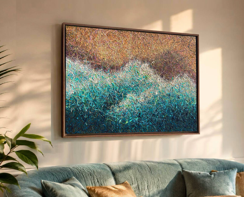 Waves of Tender Light by Nadin Antoniuk | Buy Original Artwork Online
