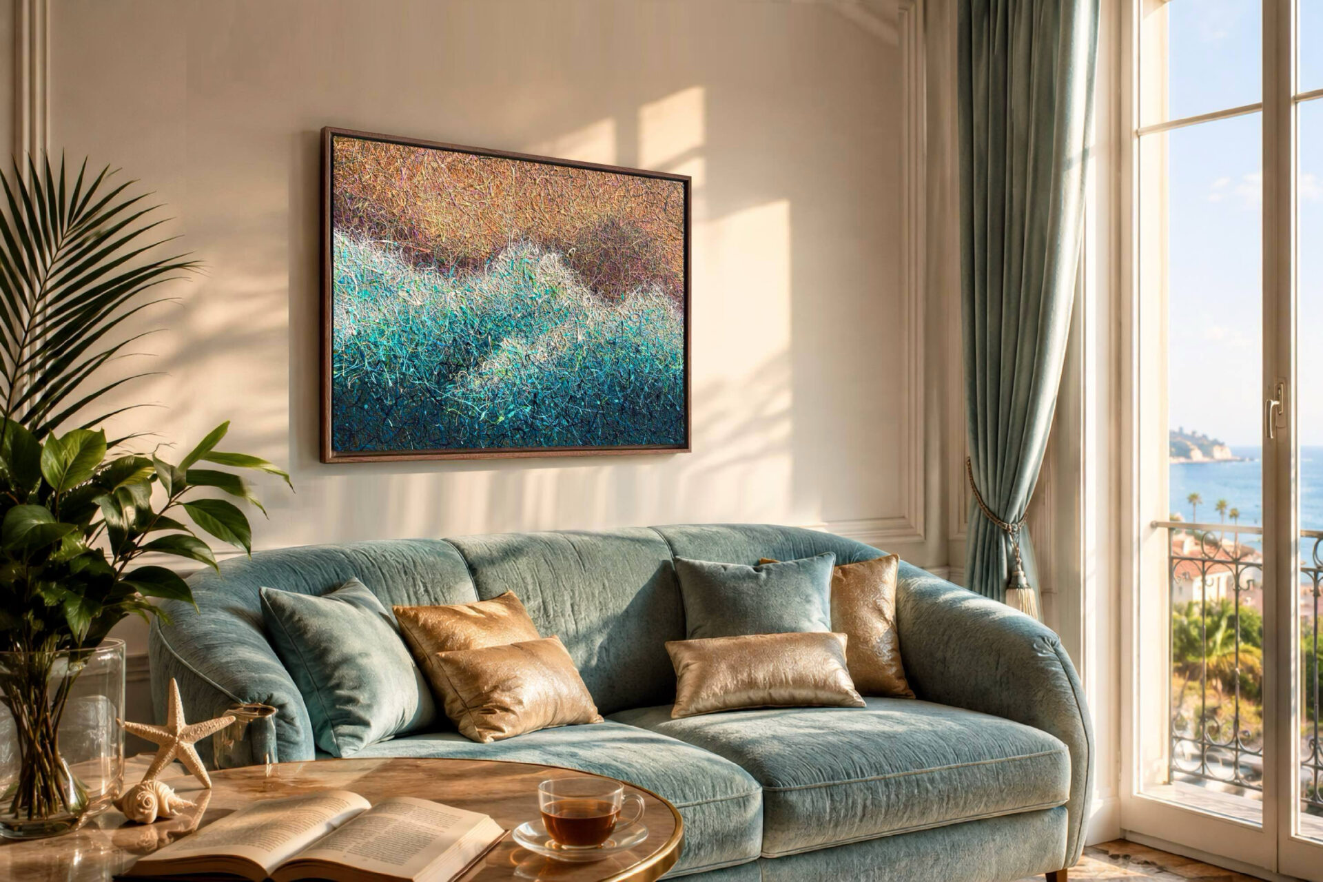 Waves of Tender Light by Nadin Antoniuk | Buy Original Artwork Online