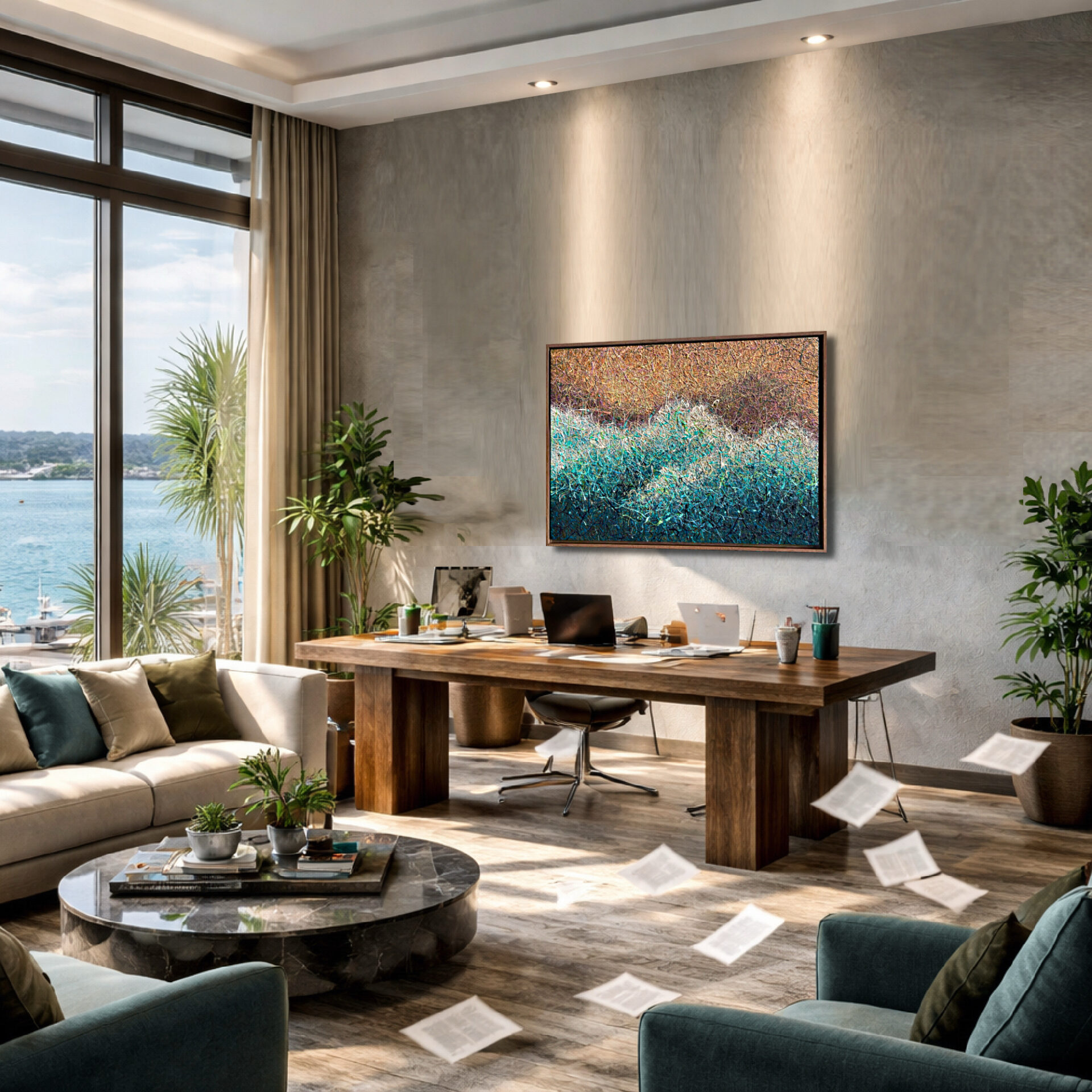 Waves of Tender Light by Nadin Antoniuk | Buy Original Artwork Online