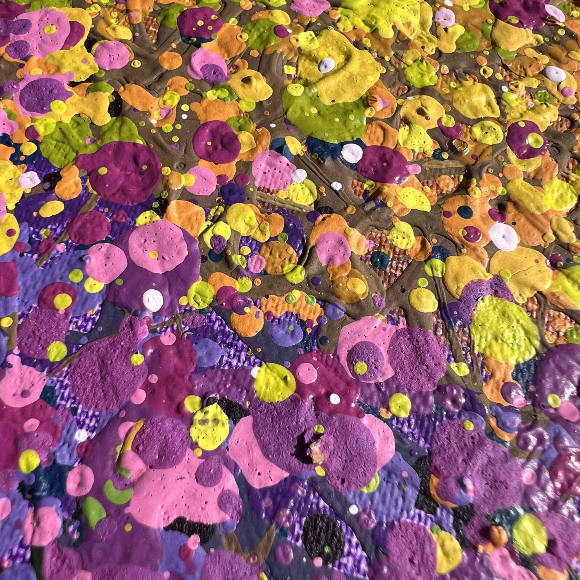 Lavender Dreams of Tuscany – triptych by Nadin Antoniuk | View 4 | Buy Original Artwork Online