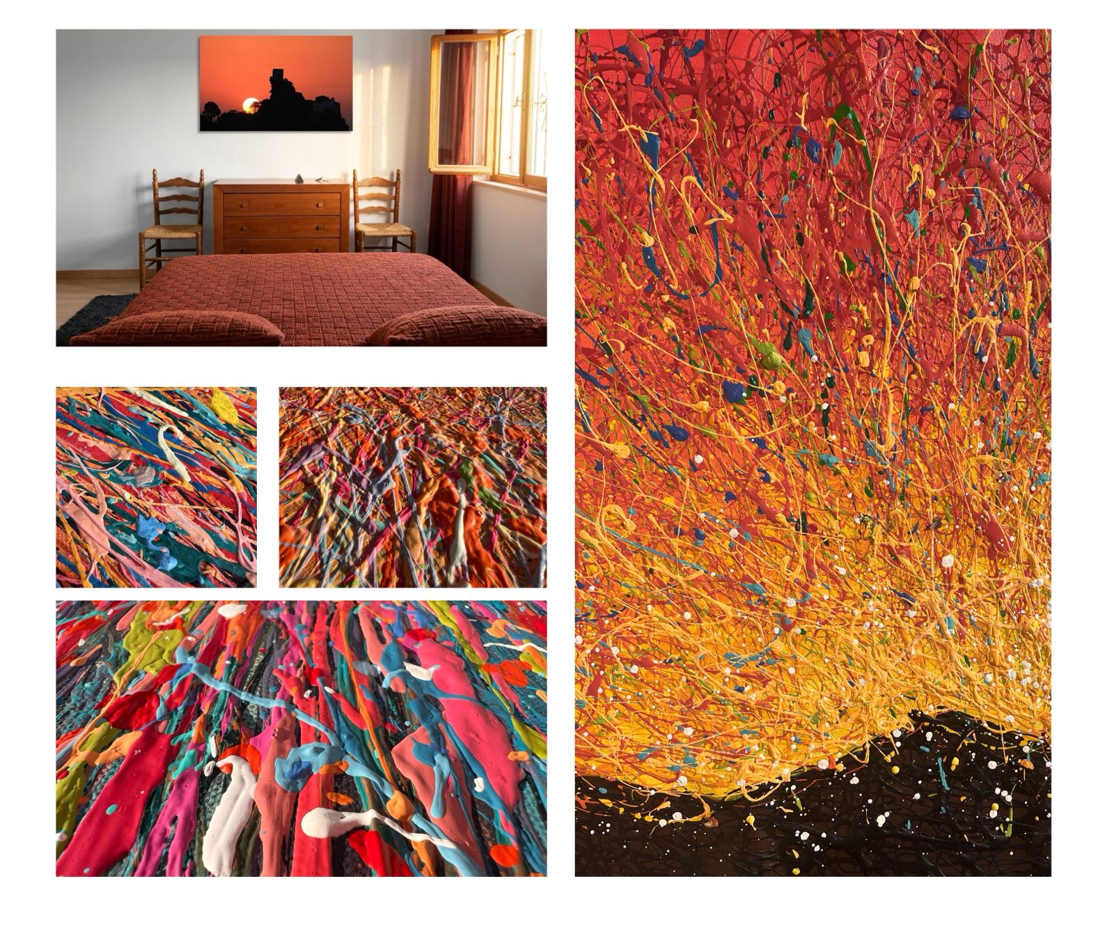 At the Edge of Sunset in Tarragona – 80% by Nadin Antoniuk | View 1 | Buy Original Artwork Online