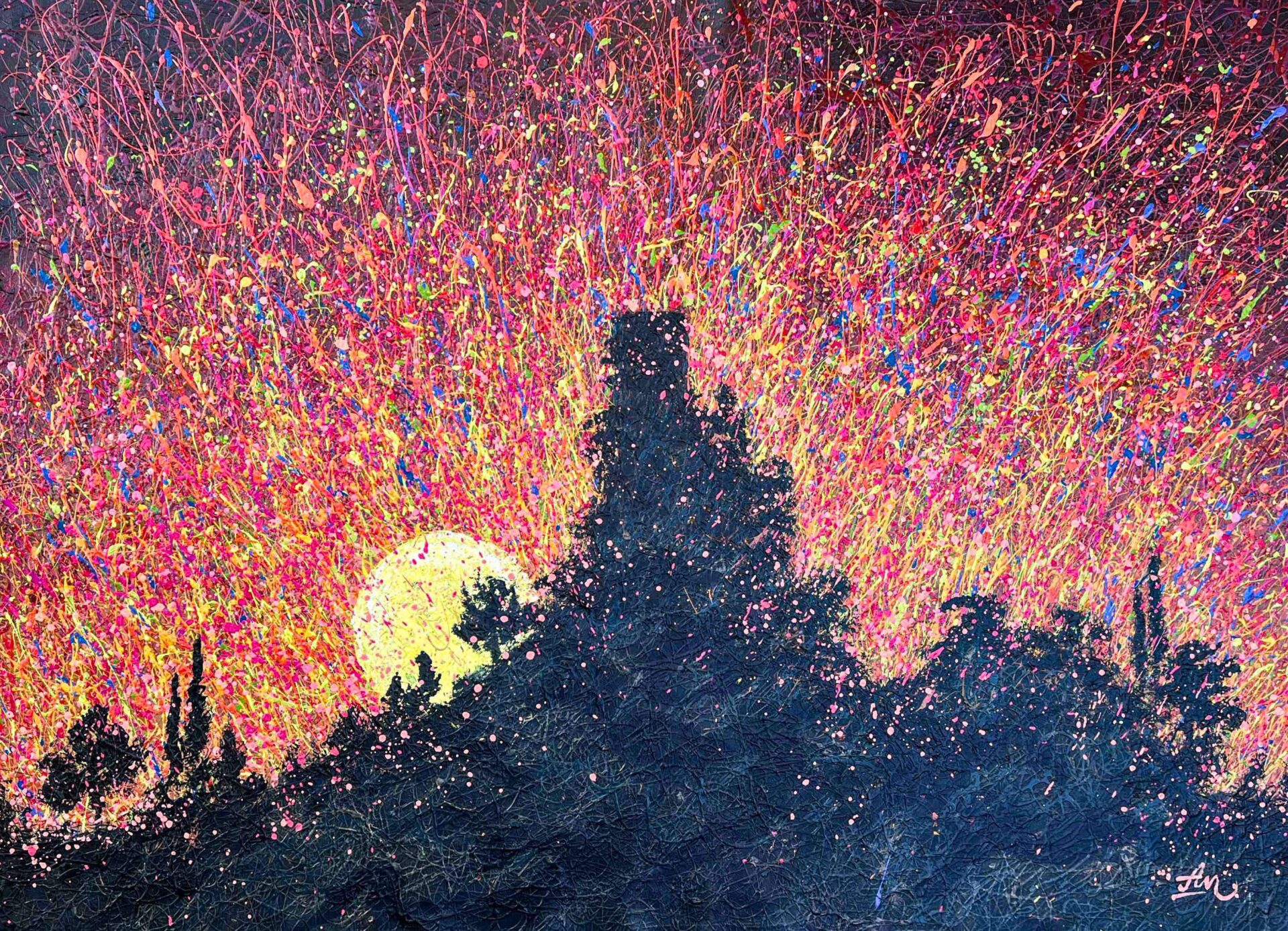 At the Edge of Sunset in Tarragona – 80% by Nadin Antoniuk | View 5 | Buy Original Artwork Online