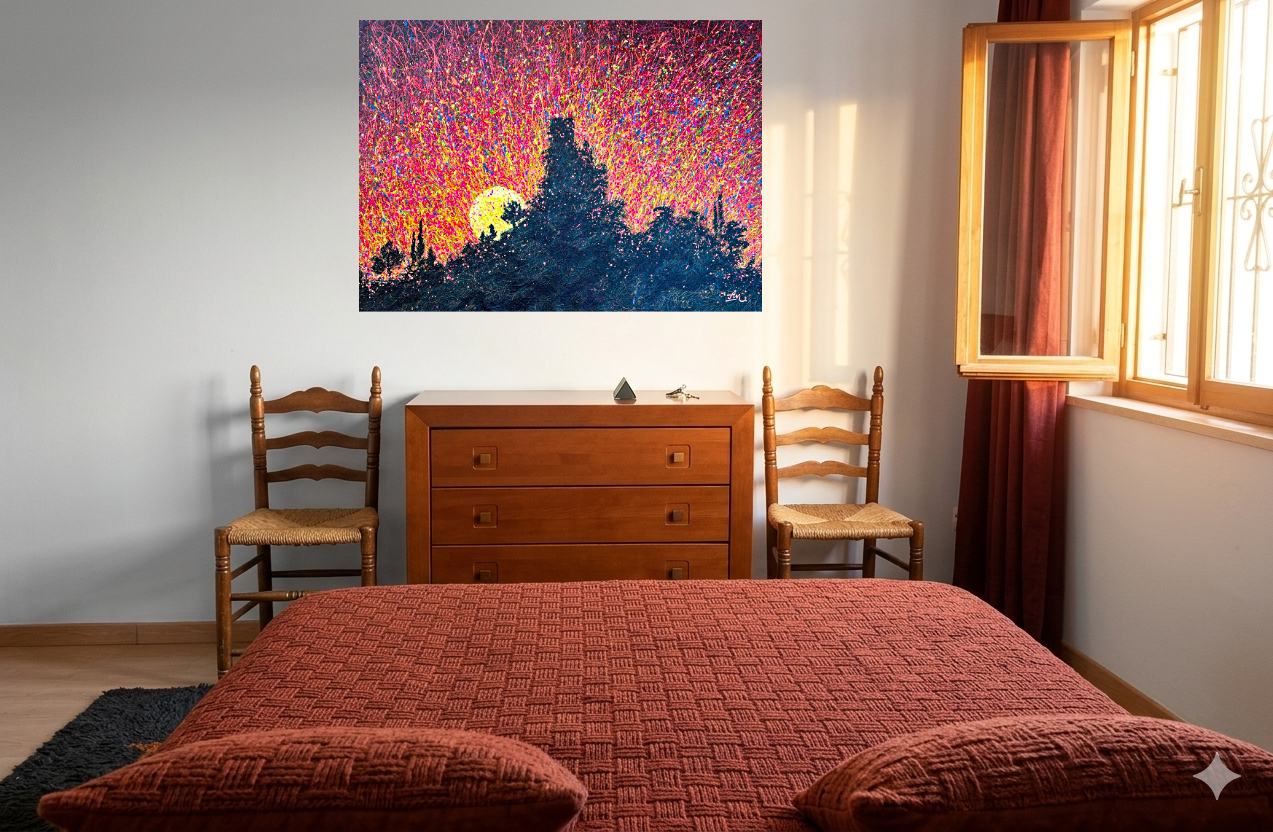 At the Edge of Sunset in Tarragona – 80% by Nadin Antoniuk | View 9 | Buy Original Artwork Online