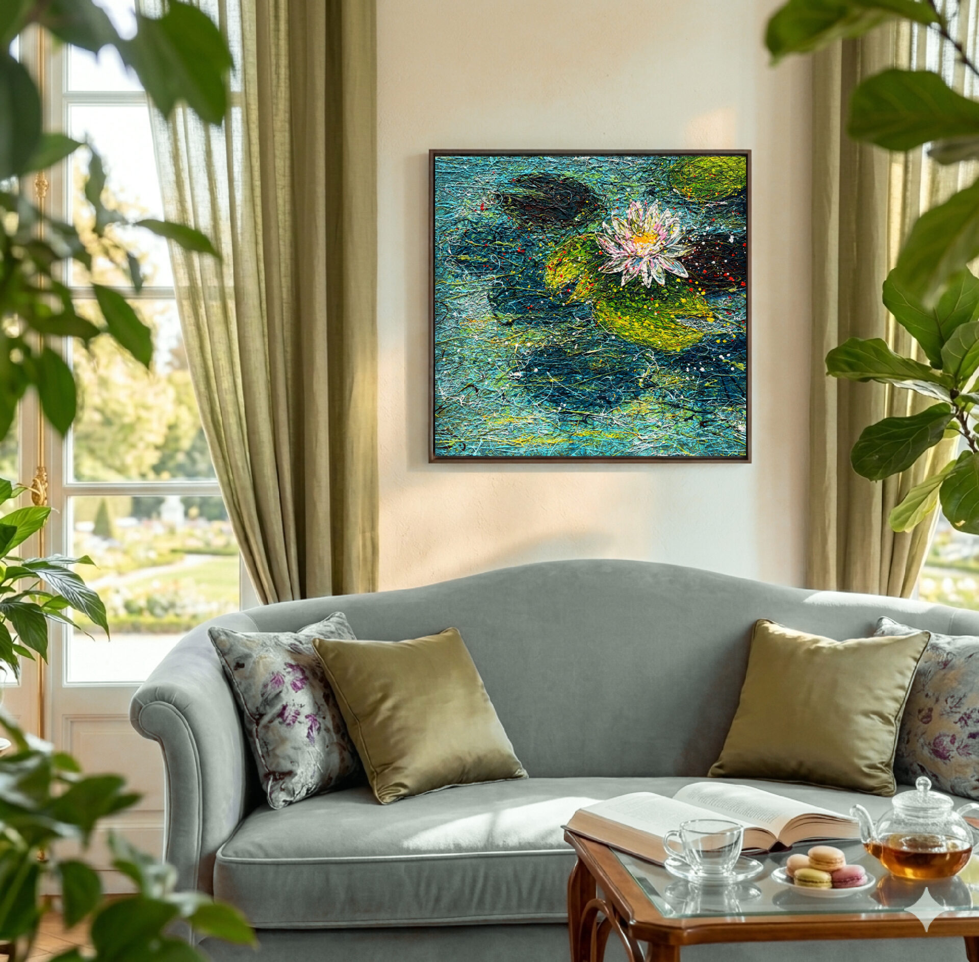 The Quiet Heart of the Lake by Nadin Antoniuk | Buy Original Artwork Online