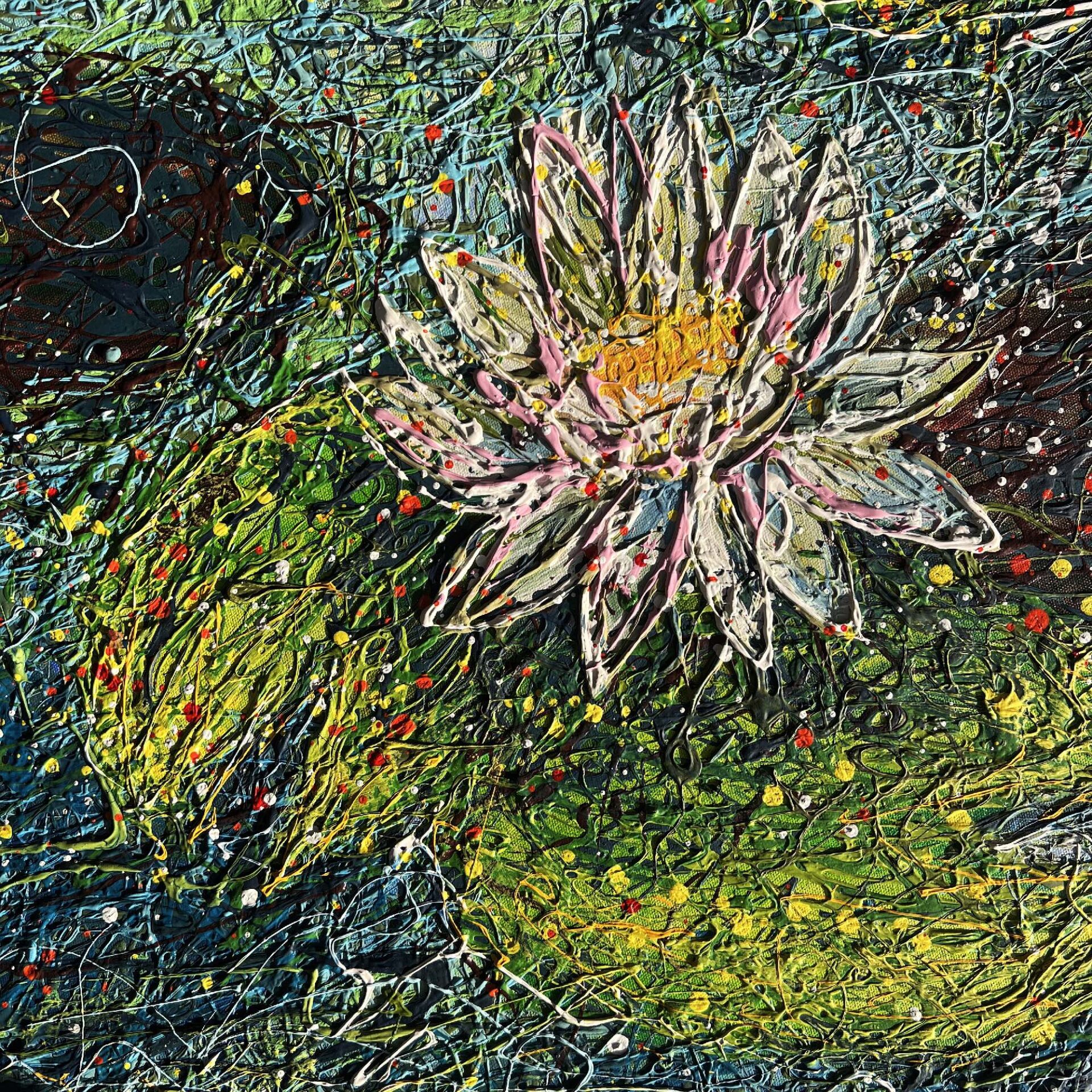 The Quiet Heart of the Lake by Nadin Antoniuk | Buy Original Artwork Online